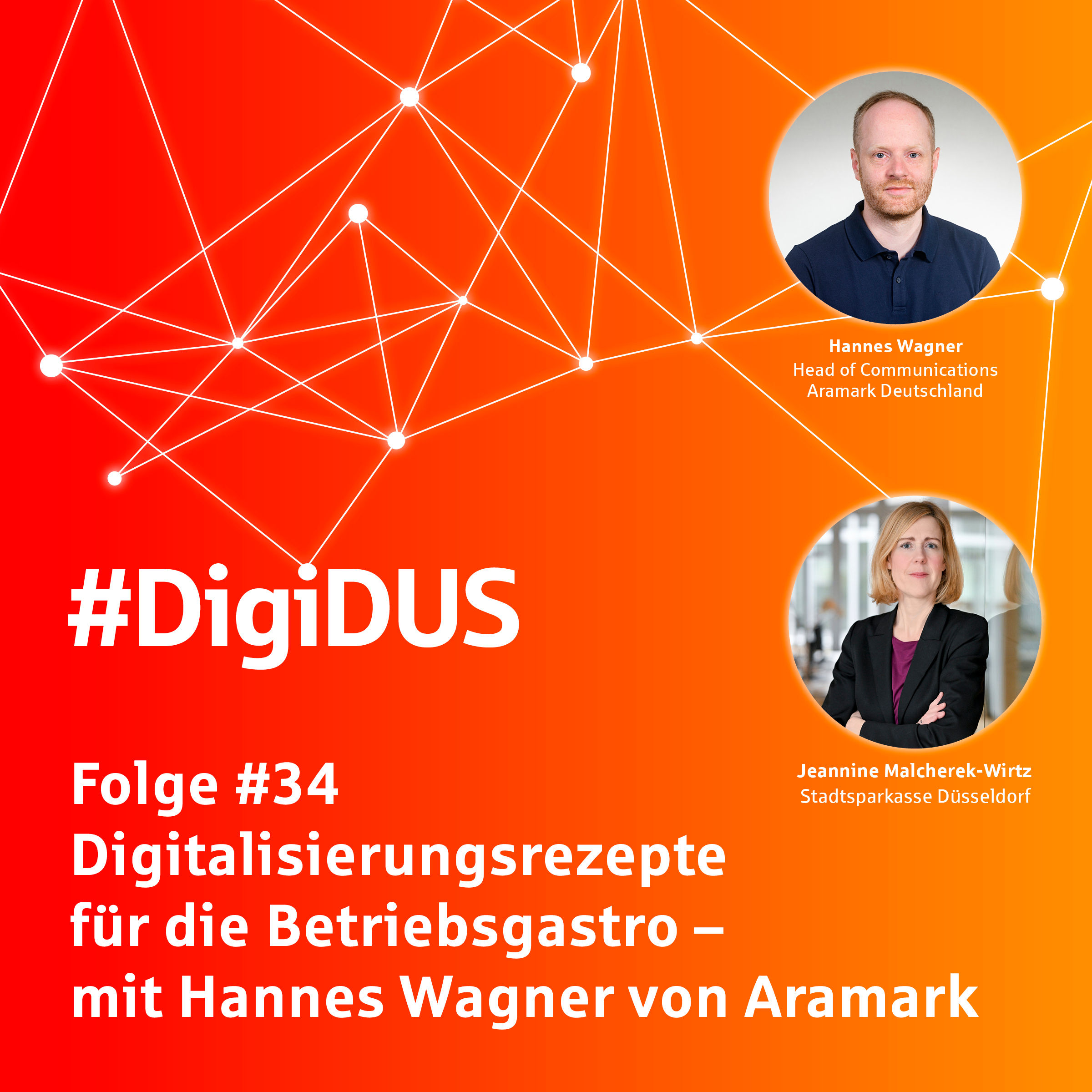 #34 Digitalisierungsrezepte für die Betriebsgastro mit Hannes Wagner von Aramark