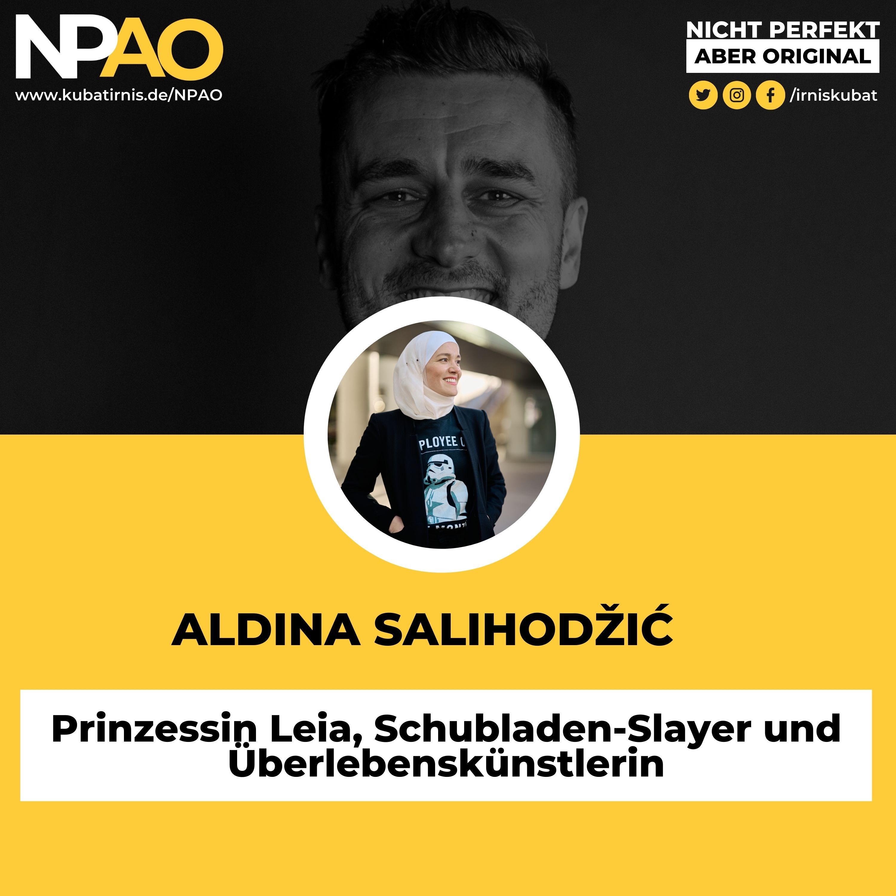 #34 "Prinzessin Leia, Schubladen-Slayer und Überlebenskünstlerin" Aldina Salihodžić People & Culture | Workspace Design Team23 Steuerberatung