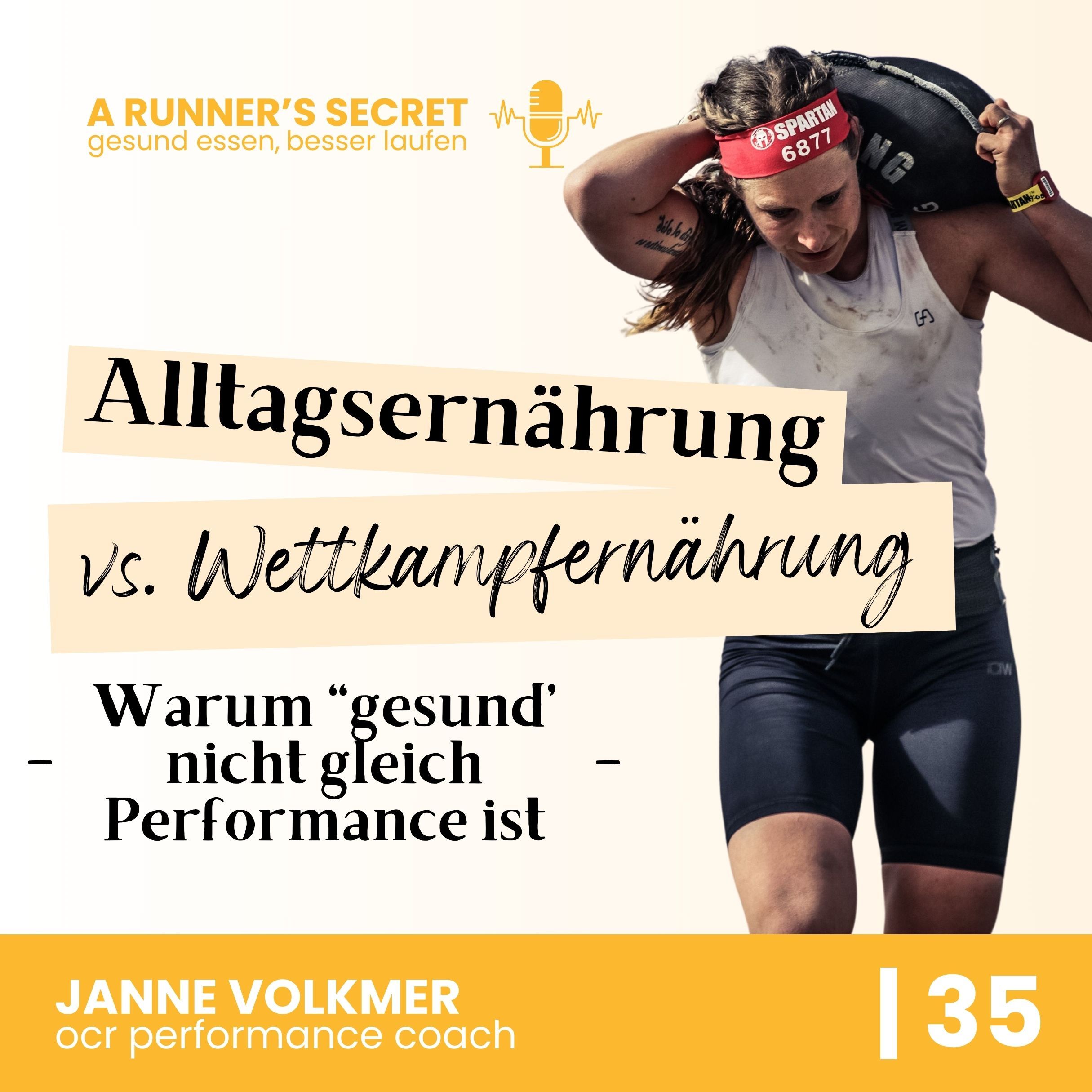 35 | Alltagsernährung vs. Wettkampfernährung: Warum gesund nicht gleich Performance ist