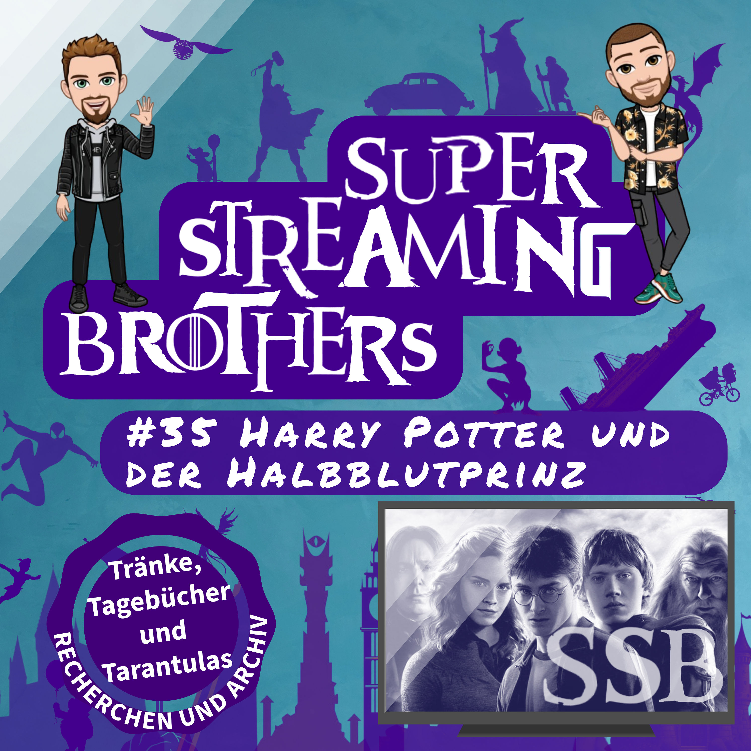 #35 Harry Potter und der Halbblutprinz | Tränke, Tagebücher und Tarantulas