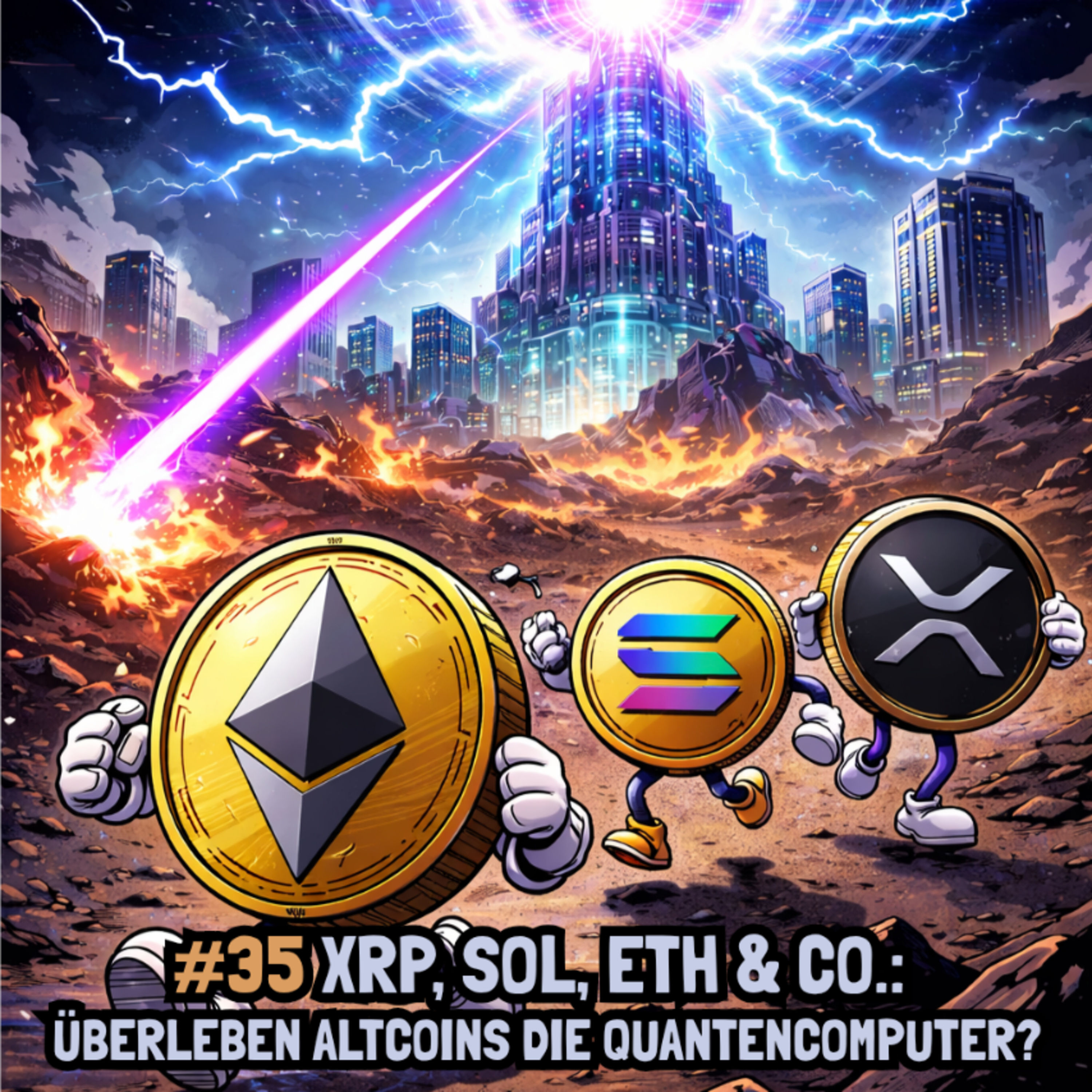 #35 XRP, SOL, ETH & Co.: Überleben Altcoins die Quantencomputer?