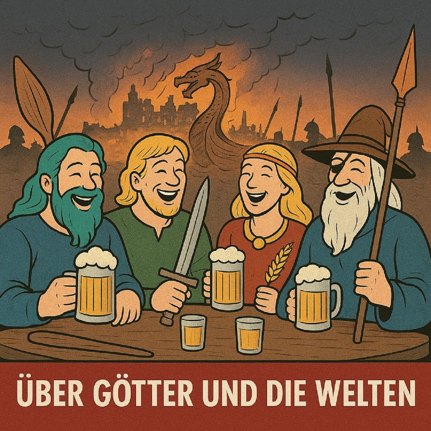 36 Asen gegen Wanen - der erste Krieg