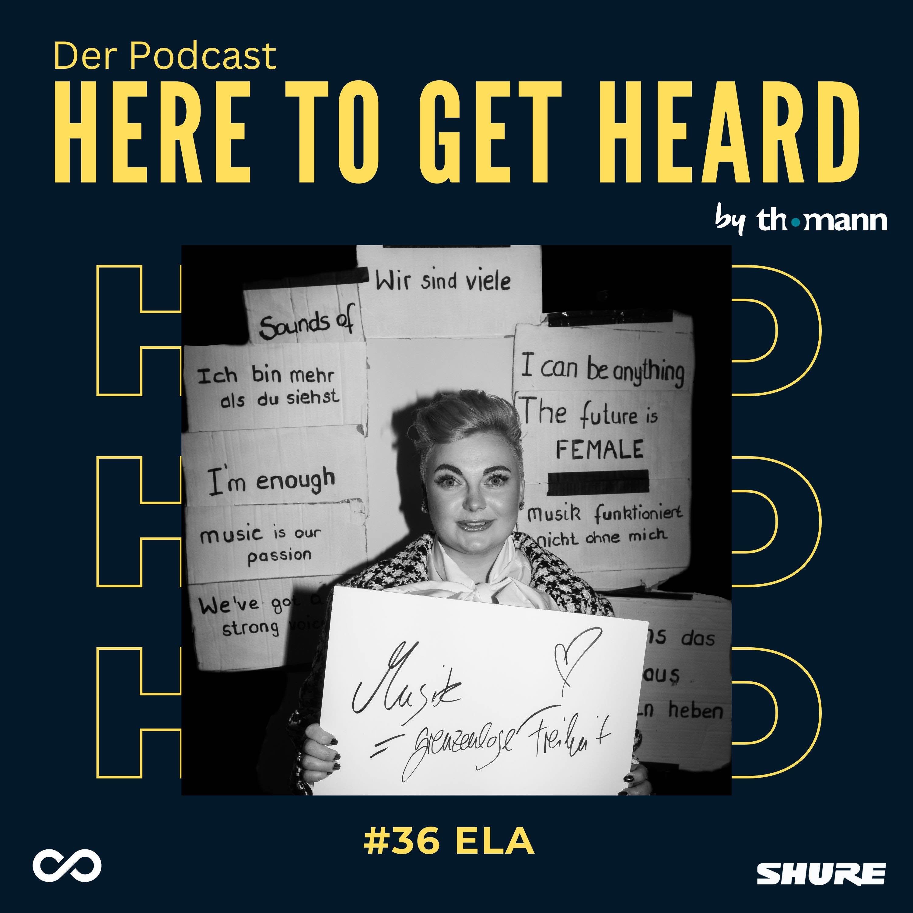 #36 Mit ELA übers Songwriting ohne Schubladendenken, ELAIZA, den ESC und ihr eigenes Label