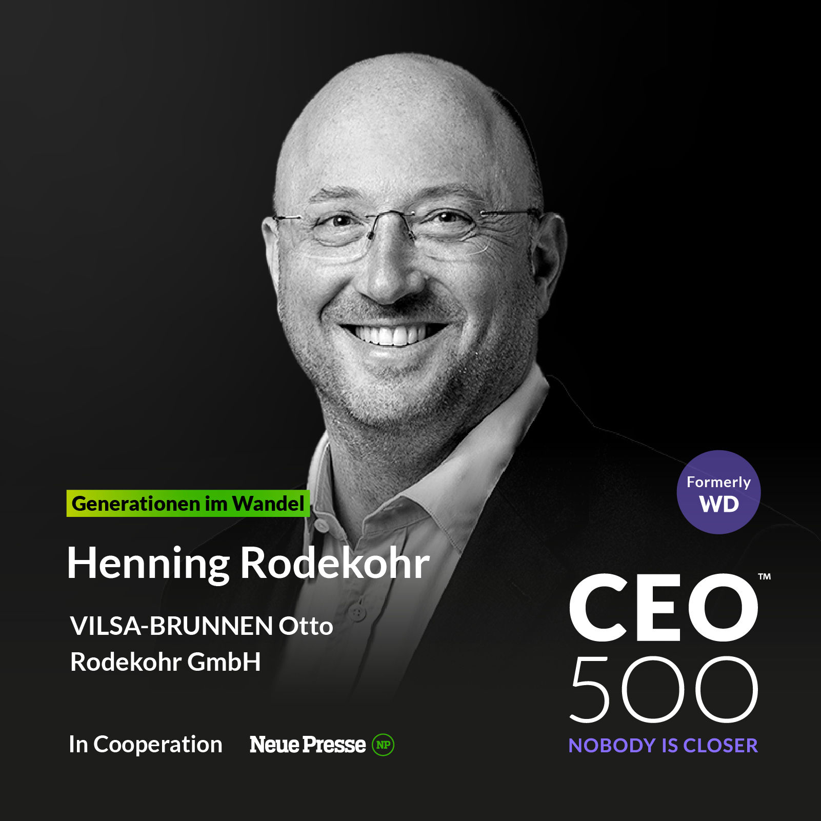 #36 WVD SPECIAL "Generationen im Wandel" x Neue Presse_Im Gespräch mit Henning Rodekohr_VILSA