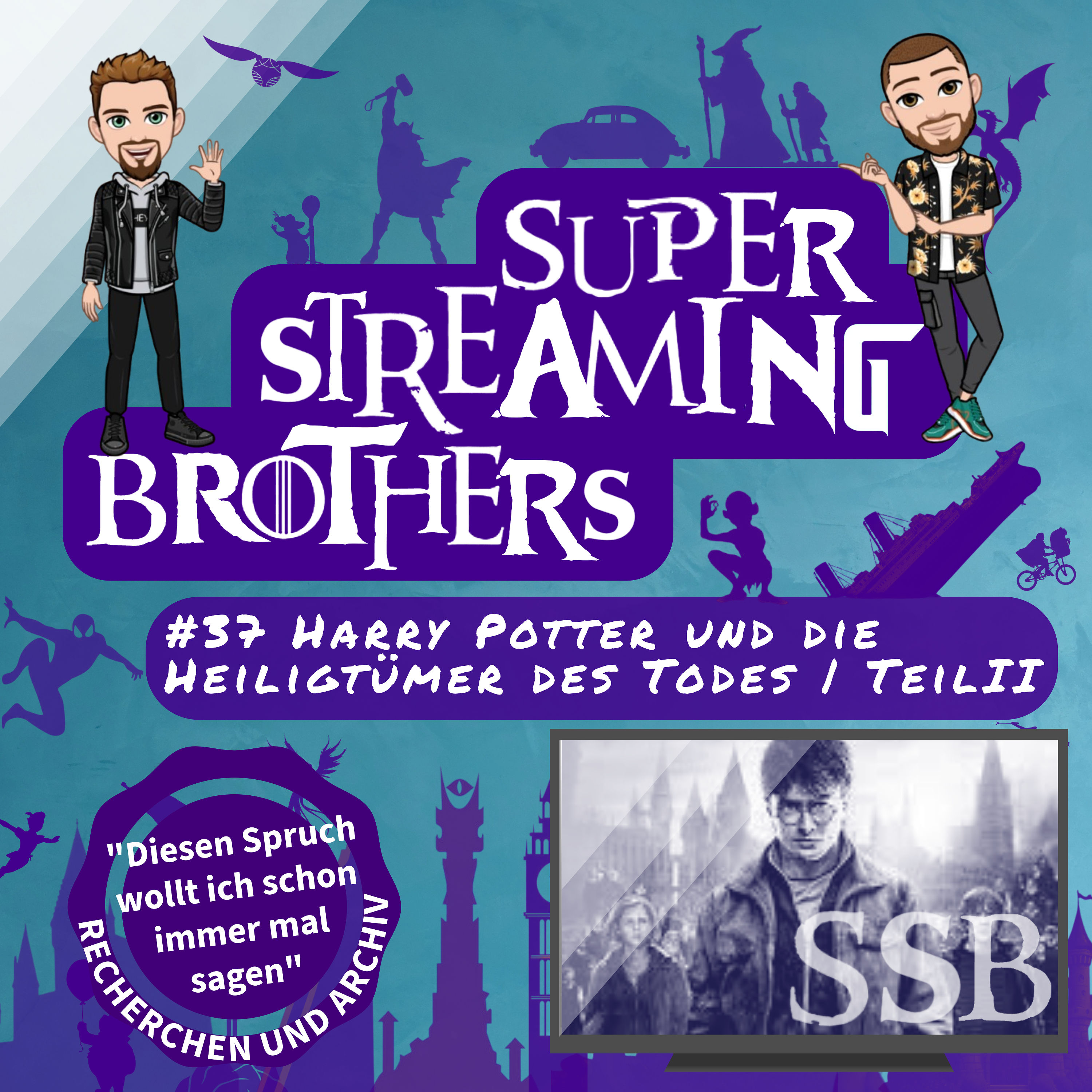 #37 Harry Potter und die Heiligtümer des Todes | Teil II | "Diesen Spruch wollt ich schon immer mal sagen"