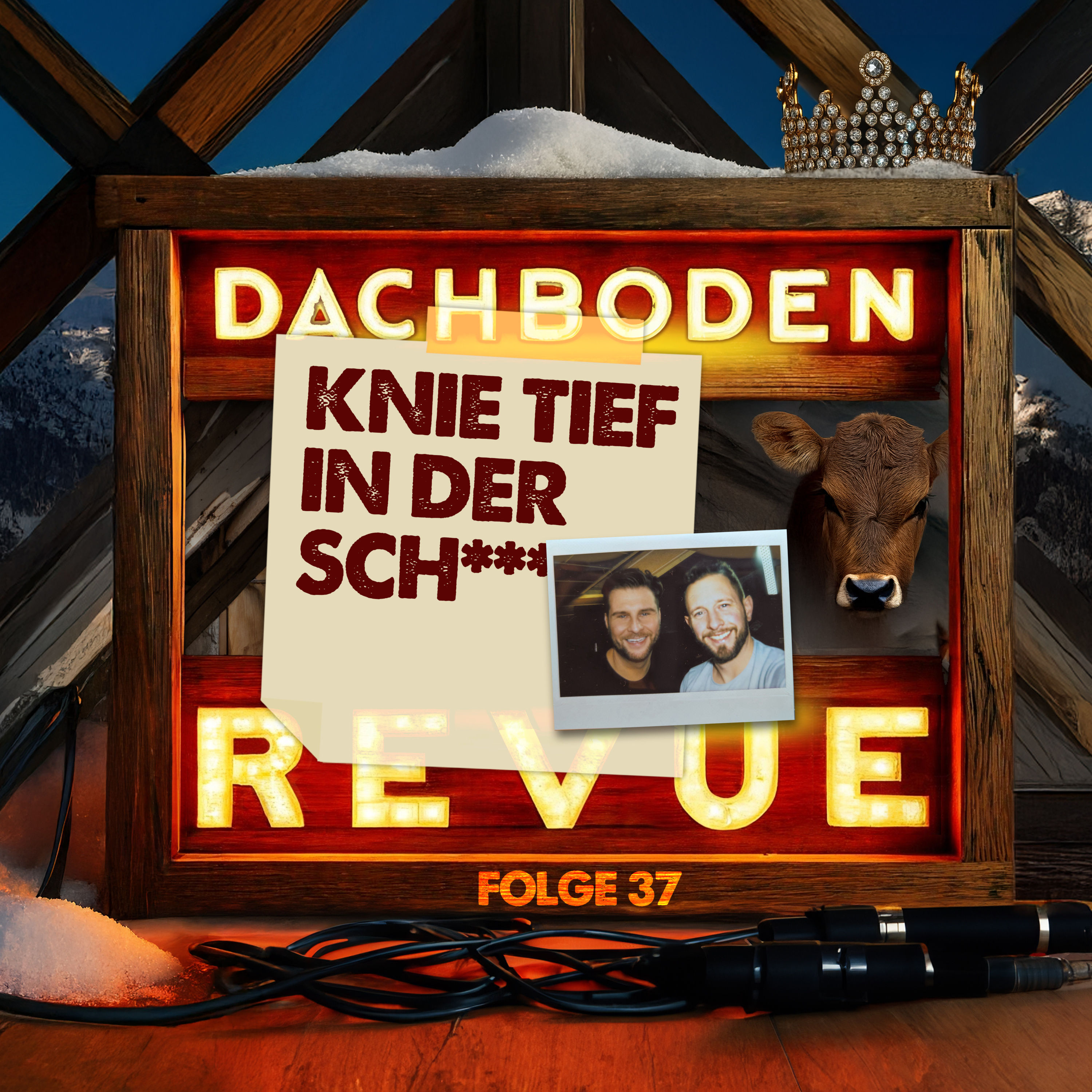 #37, Knie tief in der Sch***e