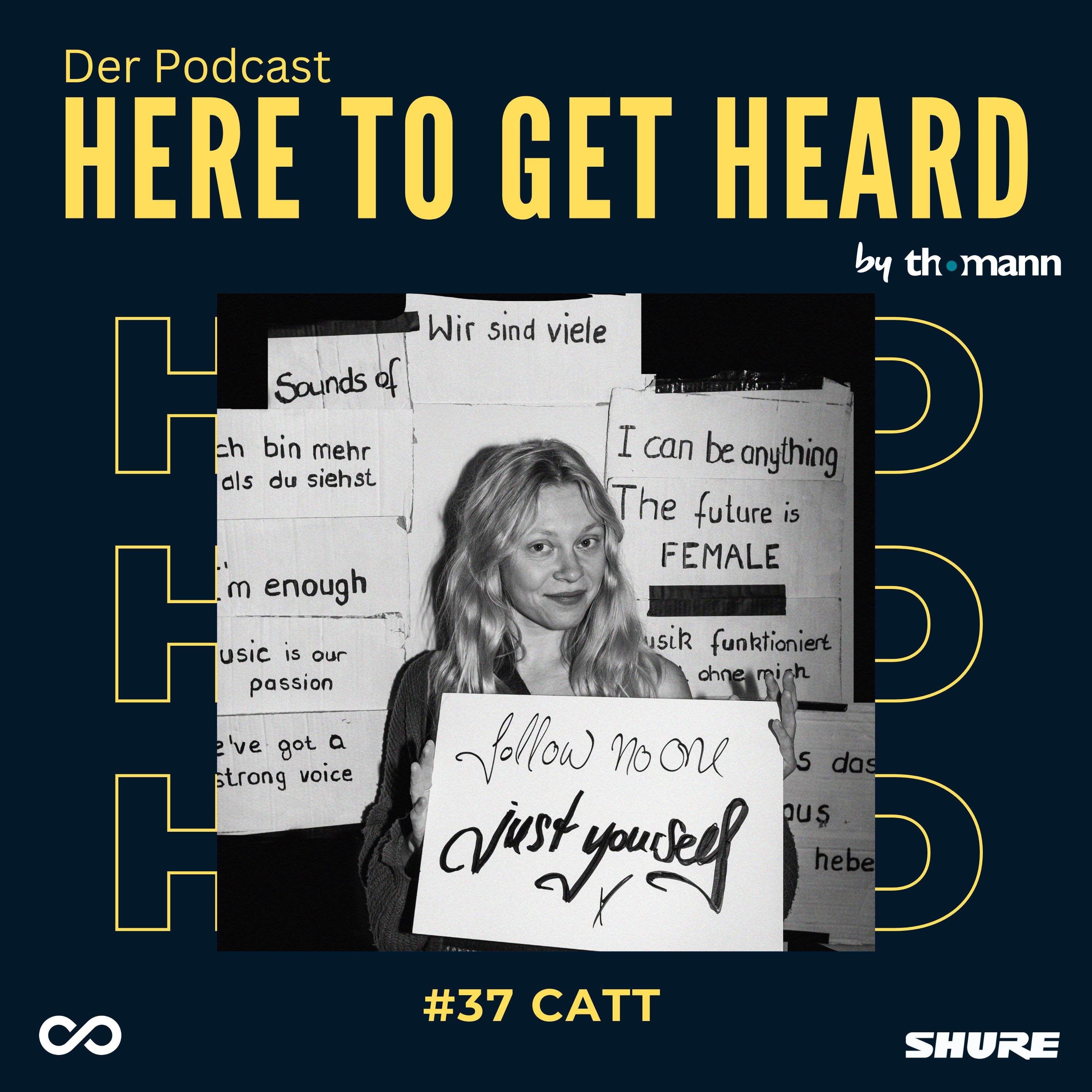 #37 Mit CATT über ihr Indie-Label „Wild Heart Music“, Songwriting-Sessions in der Natur und solidarische Ticketpreise