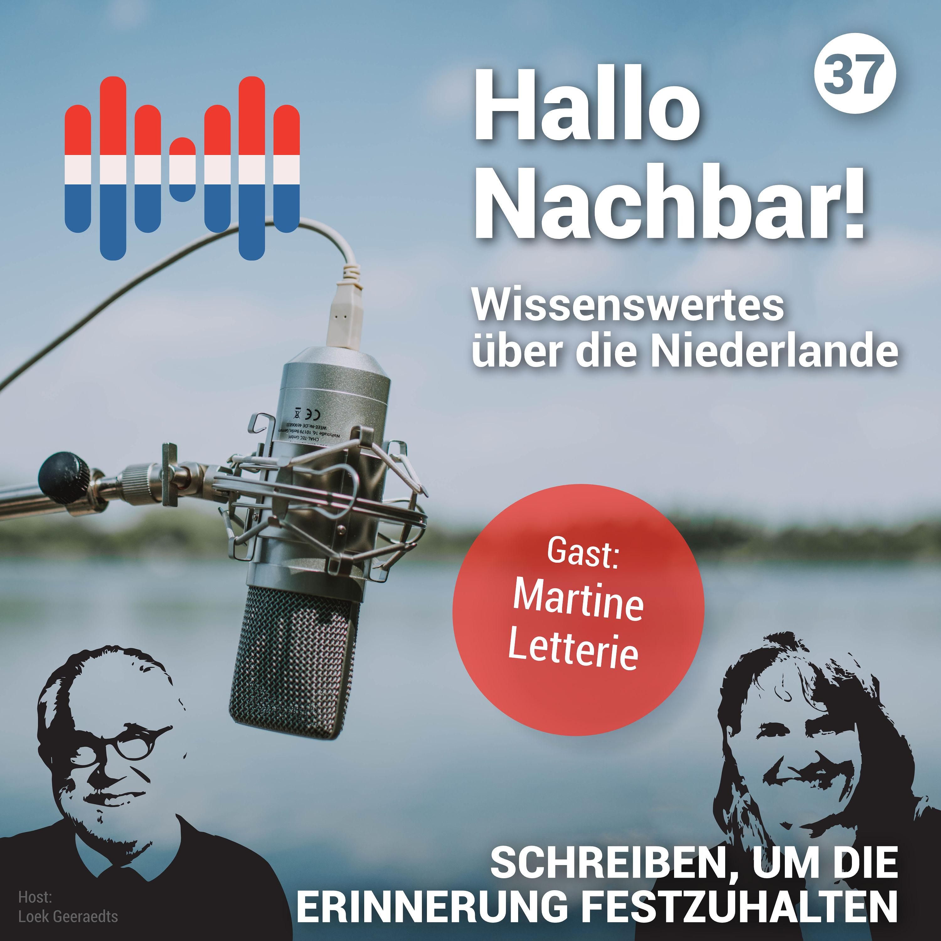 #37 Schreiben, um die Erinnerung festzuhalten. Die Schriftstellerin Martine Letterie