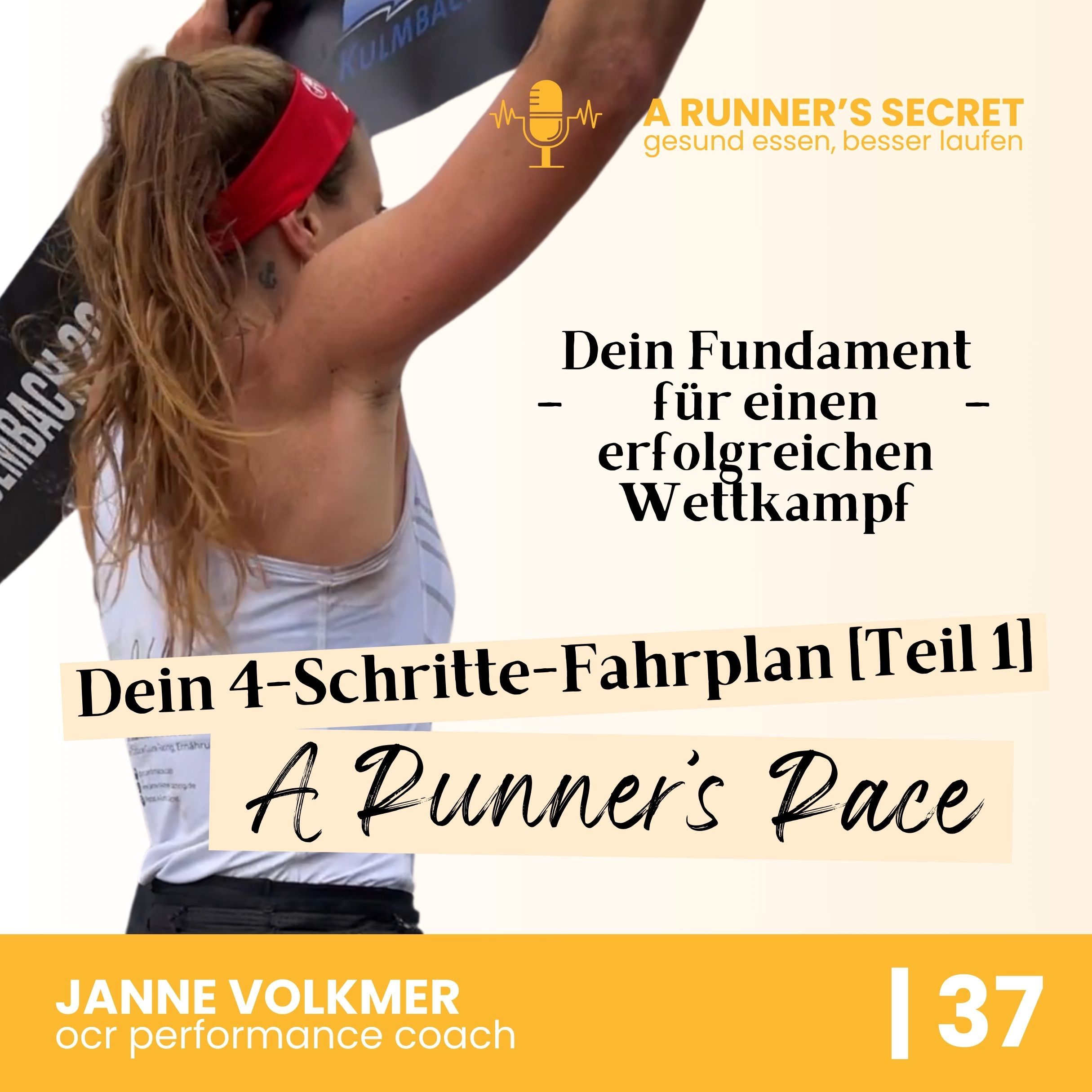 37 | [Teil 1] A Runner’s Race: 4-Schritte-Ernährungsplanung - Dein Fundament für einen erfolgreichen Wettkampf