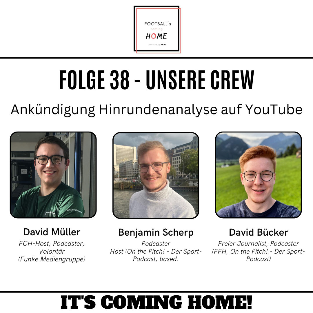 #38 - Ankündigung Hinrundenanalyse auf YouTube