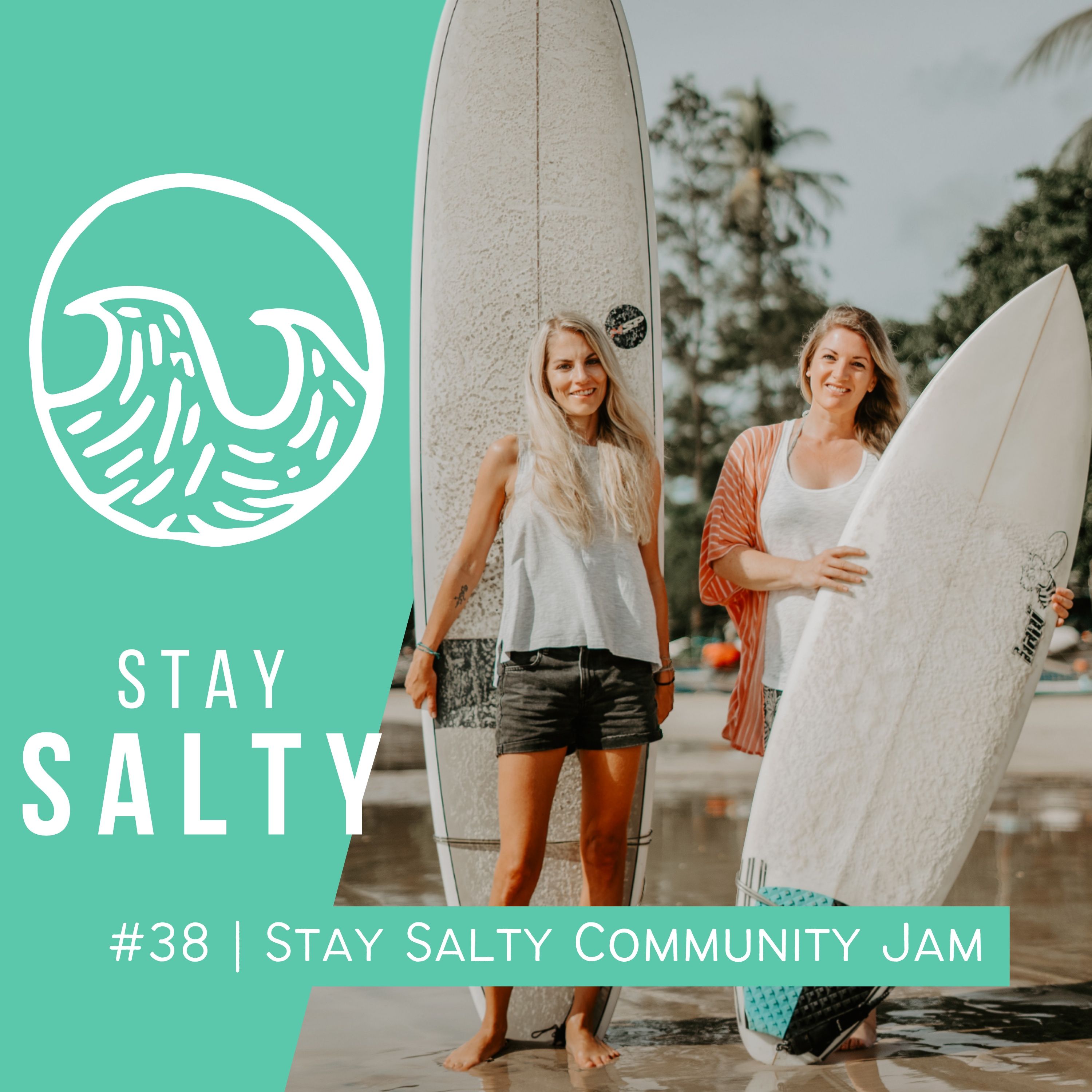 #38 STAY SALTY | Stoked: 1. Stay Salty Community Jam in der O2 Surftown MUC!