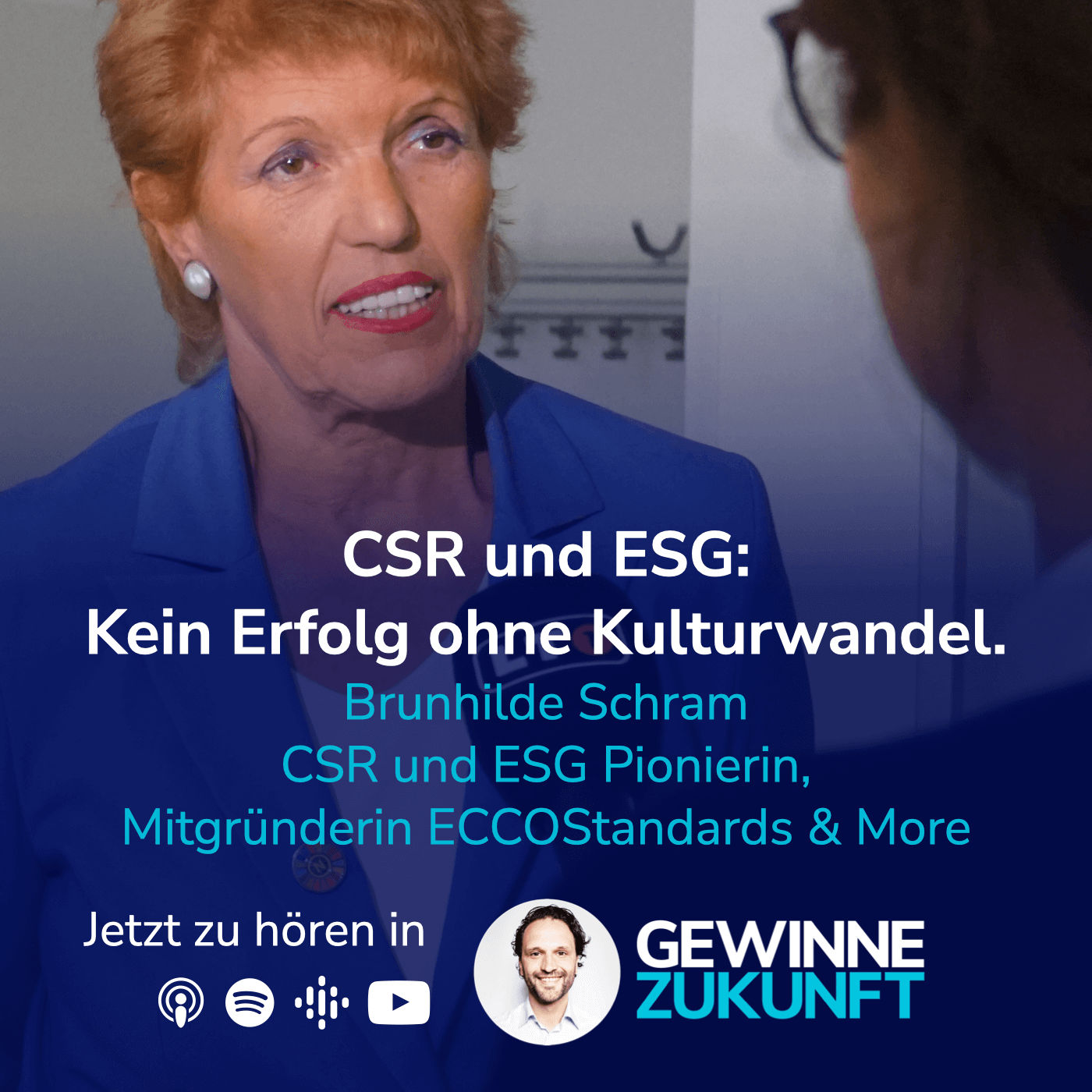 #38 Von CSR und ESG zu echter Transformation - Nachhaltigkeit systemisch angehen. I Gast: Brunhilde Schram
