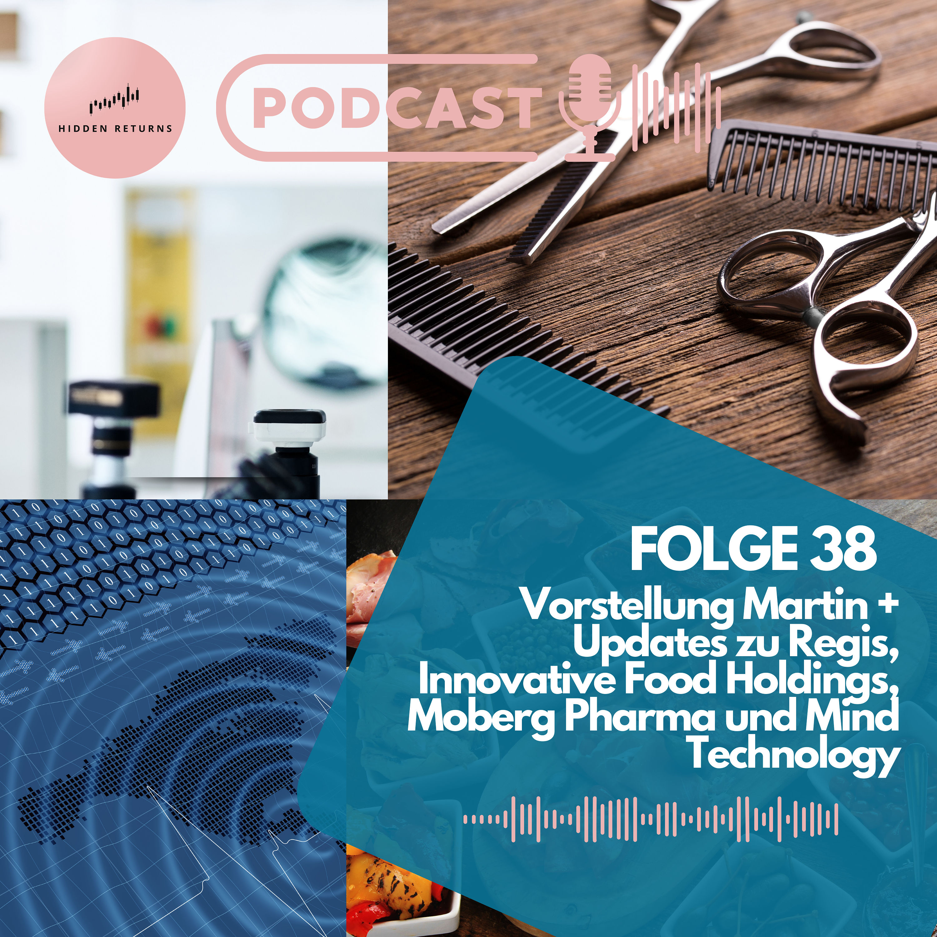 #38 - Vorstellung Martin + Regis Corp ($RGS) + Mind Technology ($MIND) + Innovative Food Holdings ($IVFH) + Moberg Pharma ($MOB.ST)