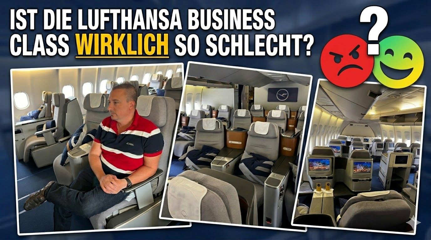 #388 - Realtalk: Ist die Lufthansa Business Class wirklich so schlecht? Und lohnt sich das 2026 noch?