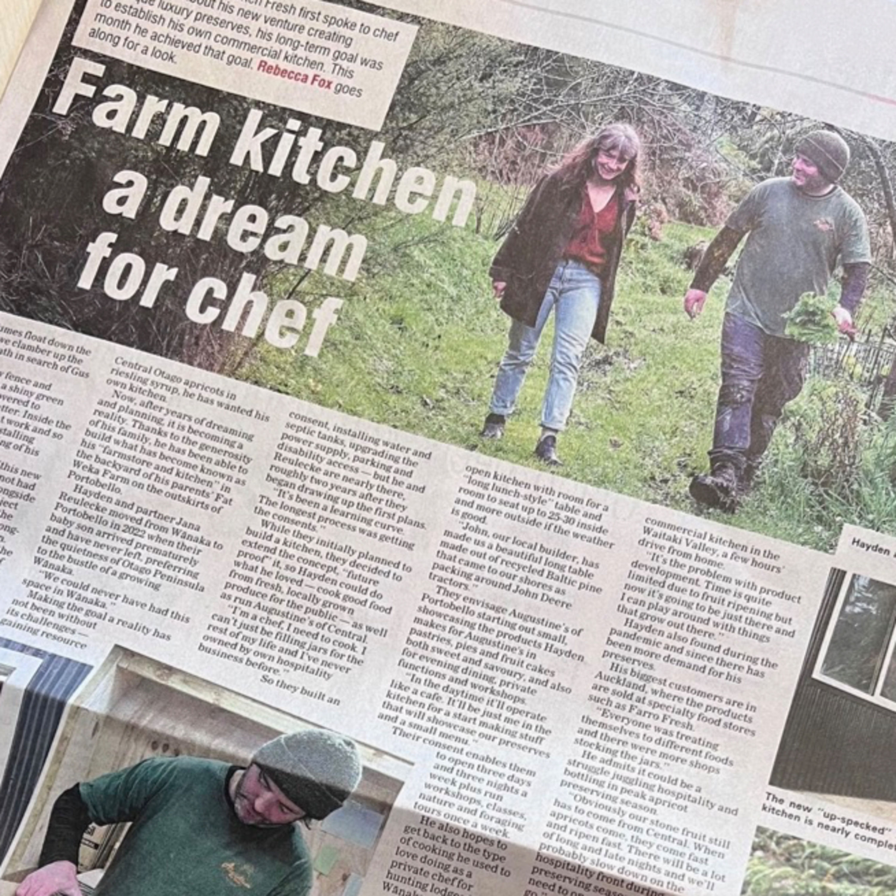 ⓦ 389 Jana Update New Zealand: Farmstore and Kitchen coming soon, Politics and McDonalds