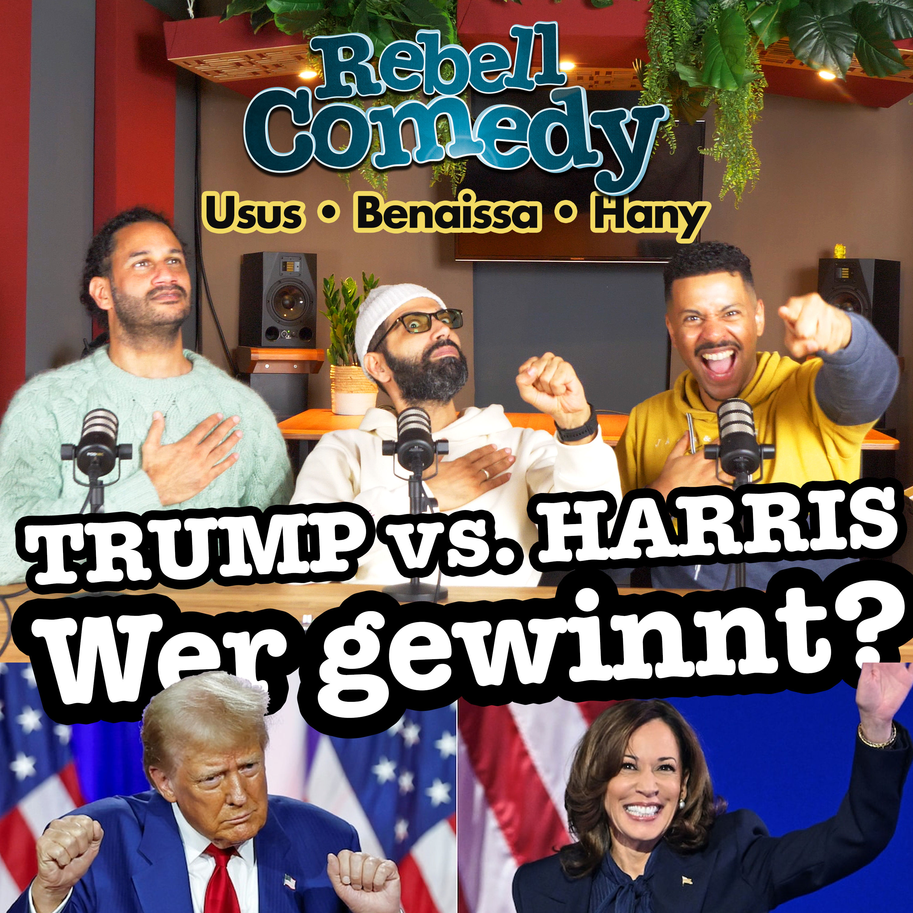 #39 Geh zur Polizei! | TRUMP VS. HARRIS | Wer gewinnt? | Hany Siam | Benaissa Lamroubal | Ususmango