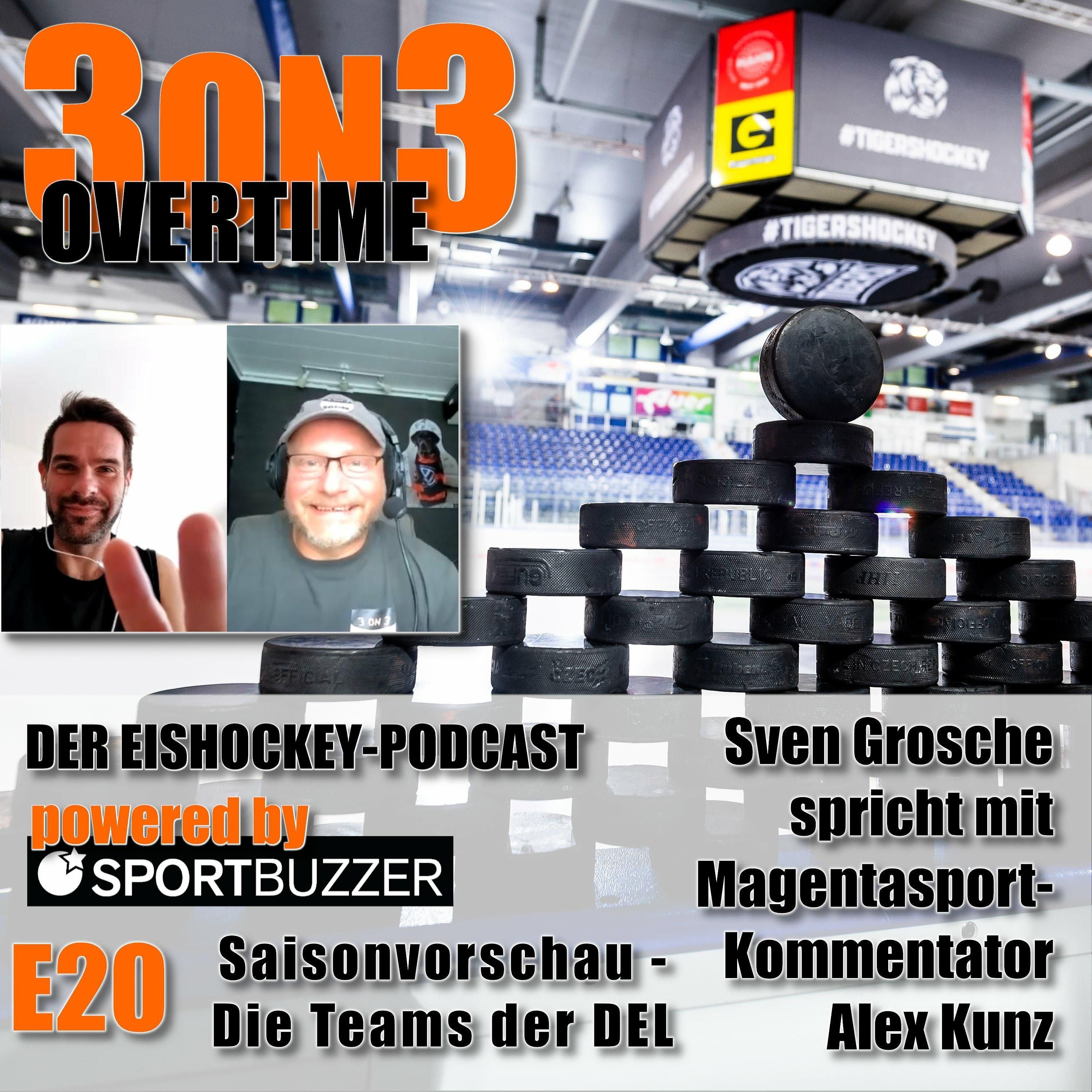 3on3-E20 - Saisonvorschau - Die Teams der DEL