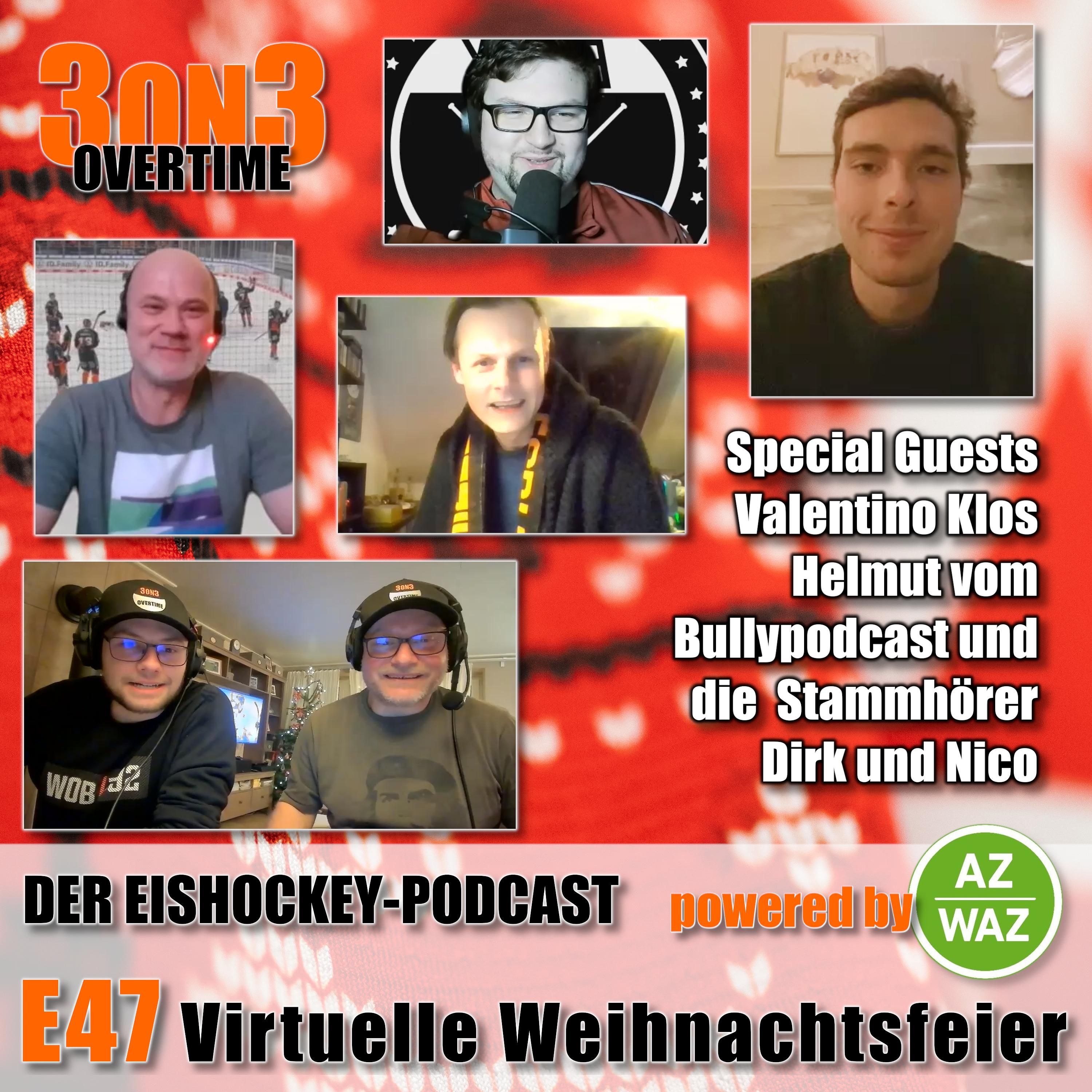 3on3-E47 - Virtuelle Weihnachtsfeier