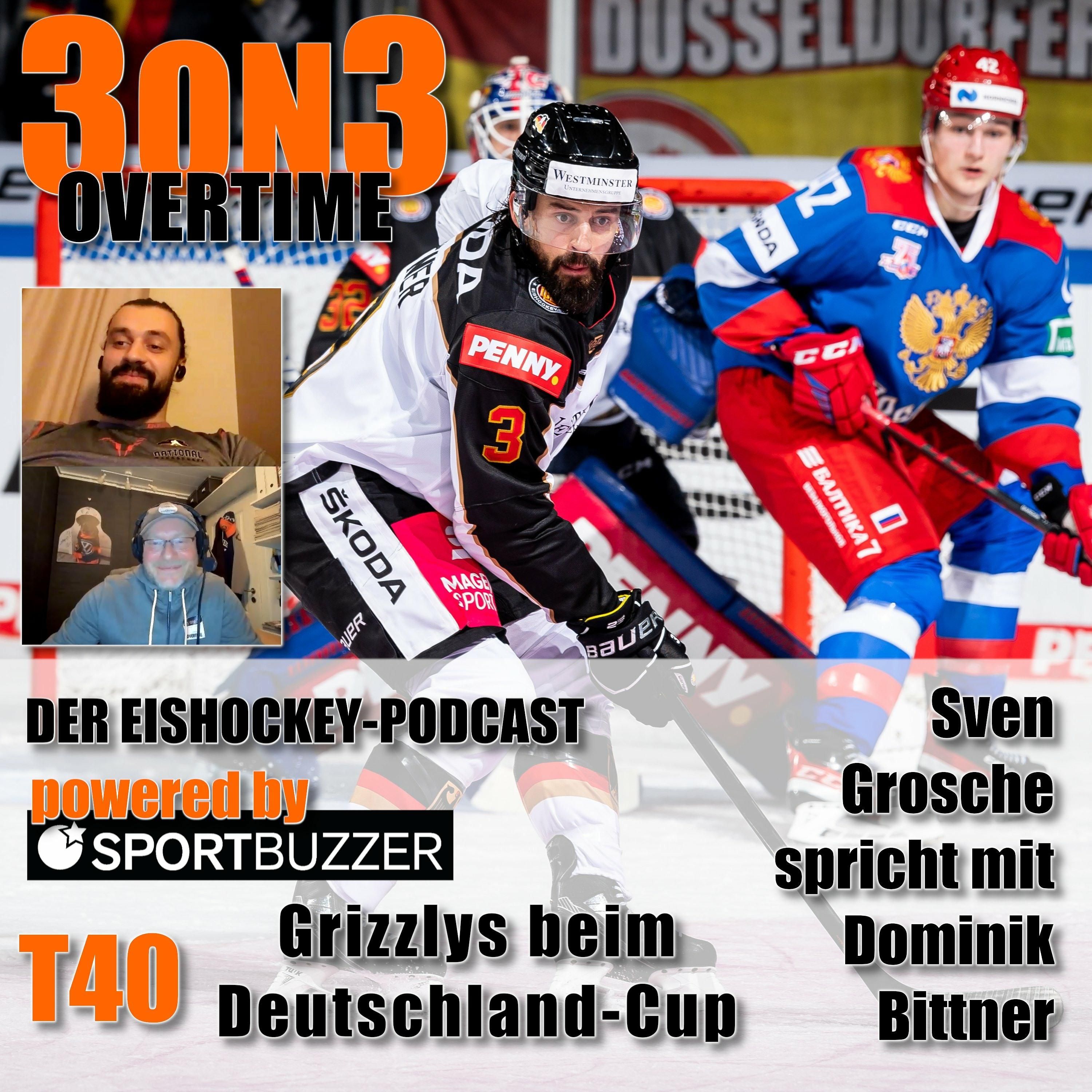 3on3-T40 - Grizzlys beim Deutschland-Cup