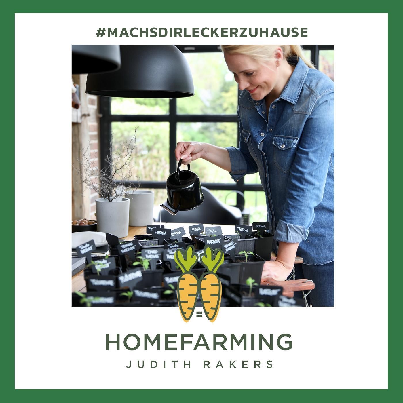 #4 – April: Tomaten-Pikieren, Bio-Heizung fürs Beet und lecker Rhabarber