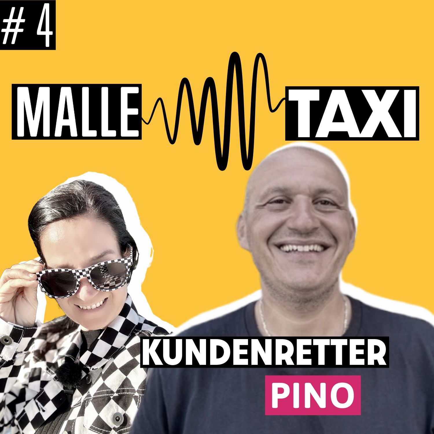 #4 - MALLETAXI mit Kundenretter Pino