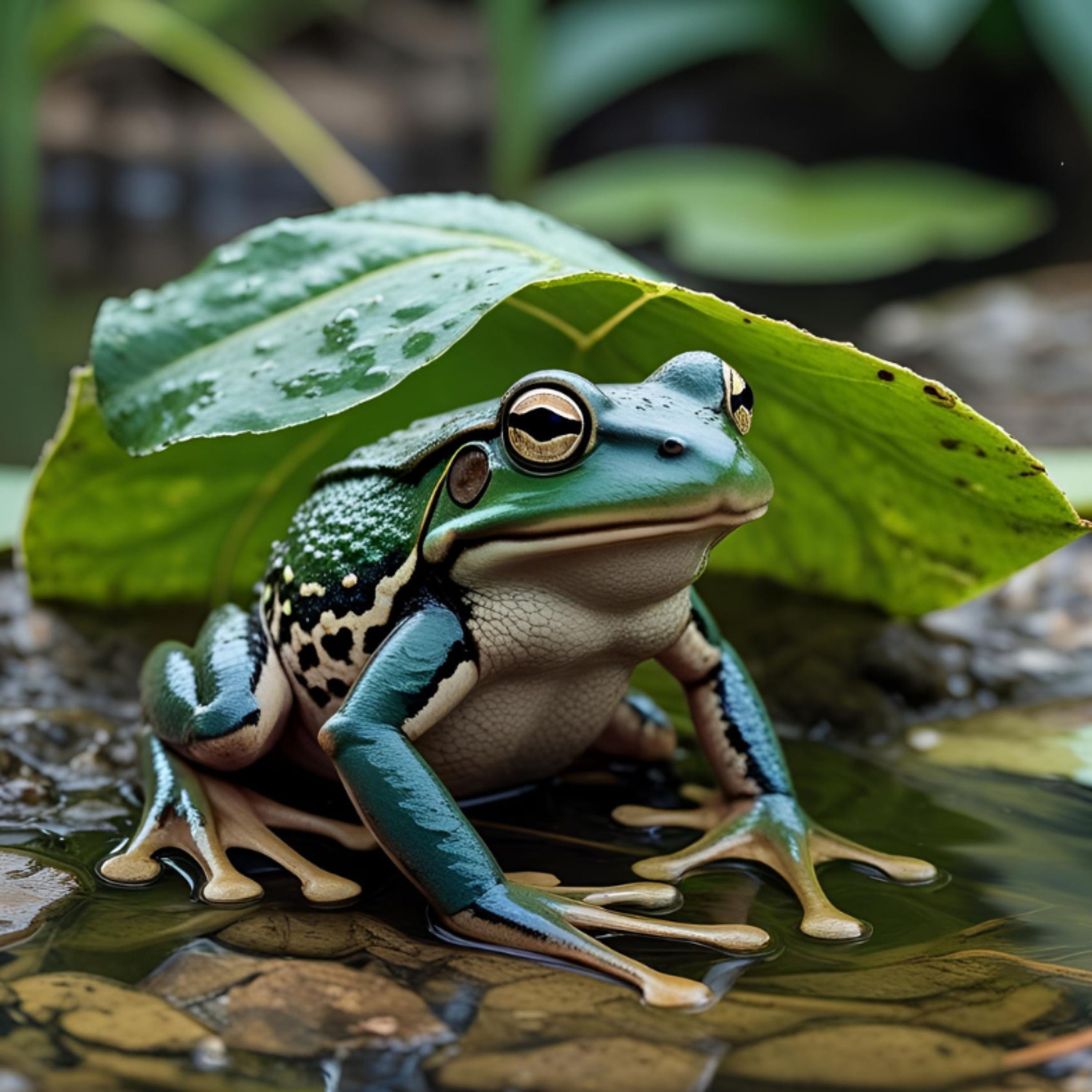 #4 Von der nachplappernden Froschdame