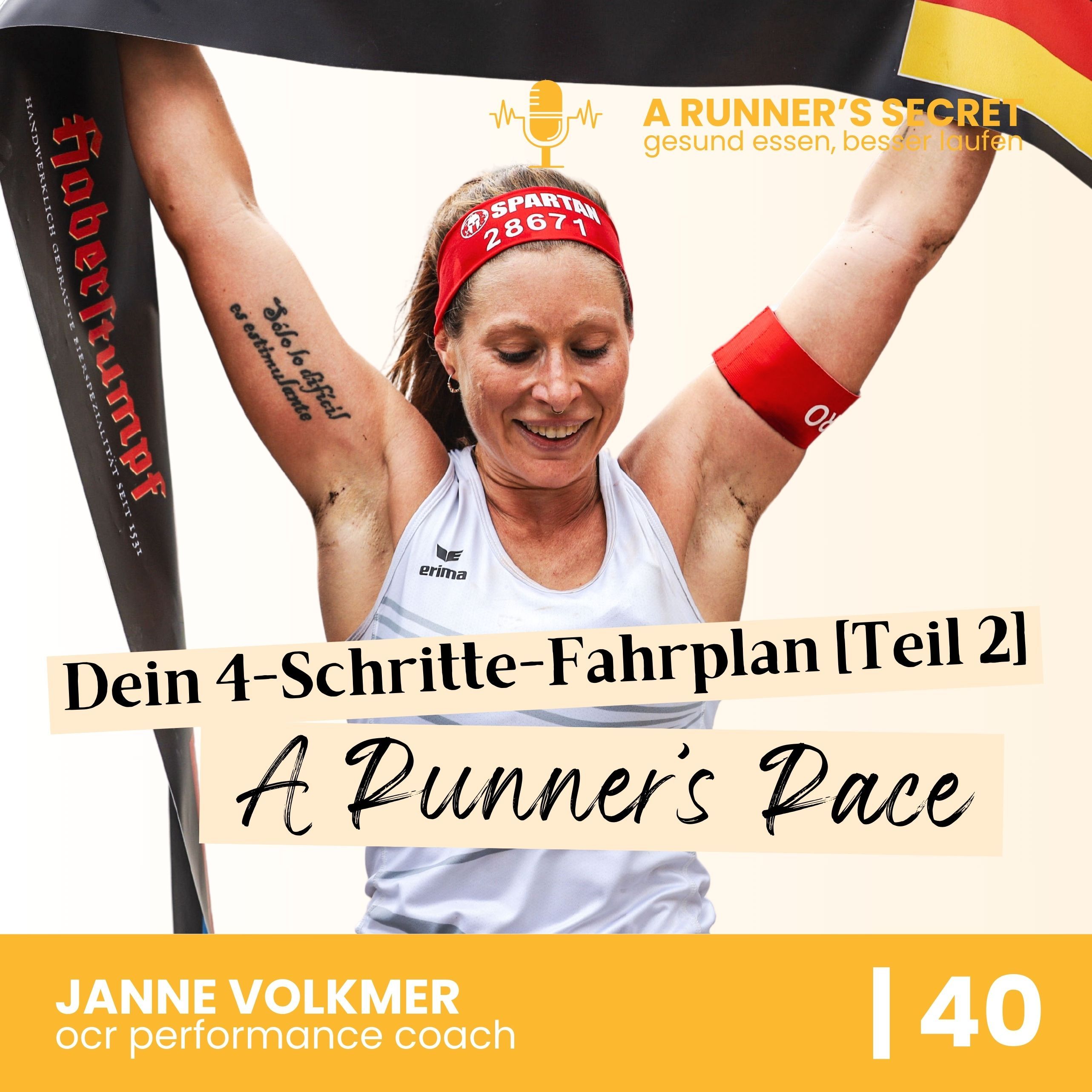 40 | [Teil 2] A Runner’s Race: 4-Schritte-Ernährungsplanung - Dein Fundament für einen erfolgreichen Wettkampf