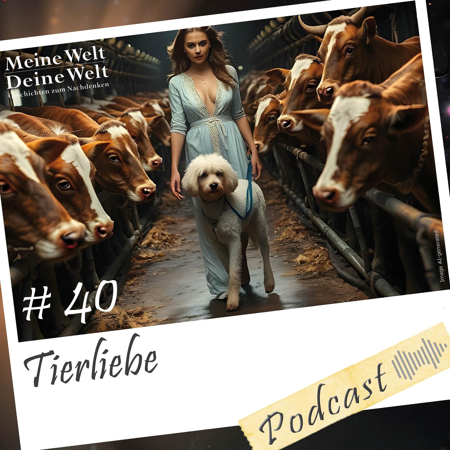 40 Tierliebe - Süßes Hündchen, leckeres Rind.