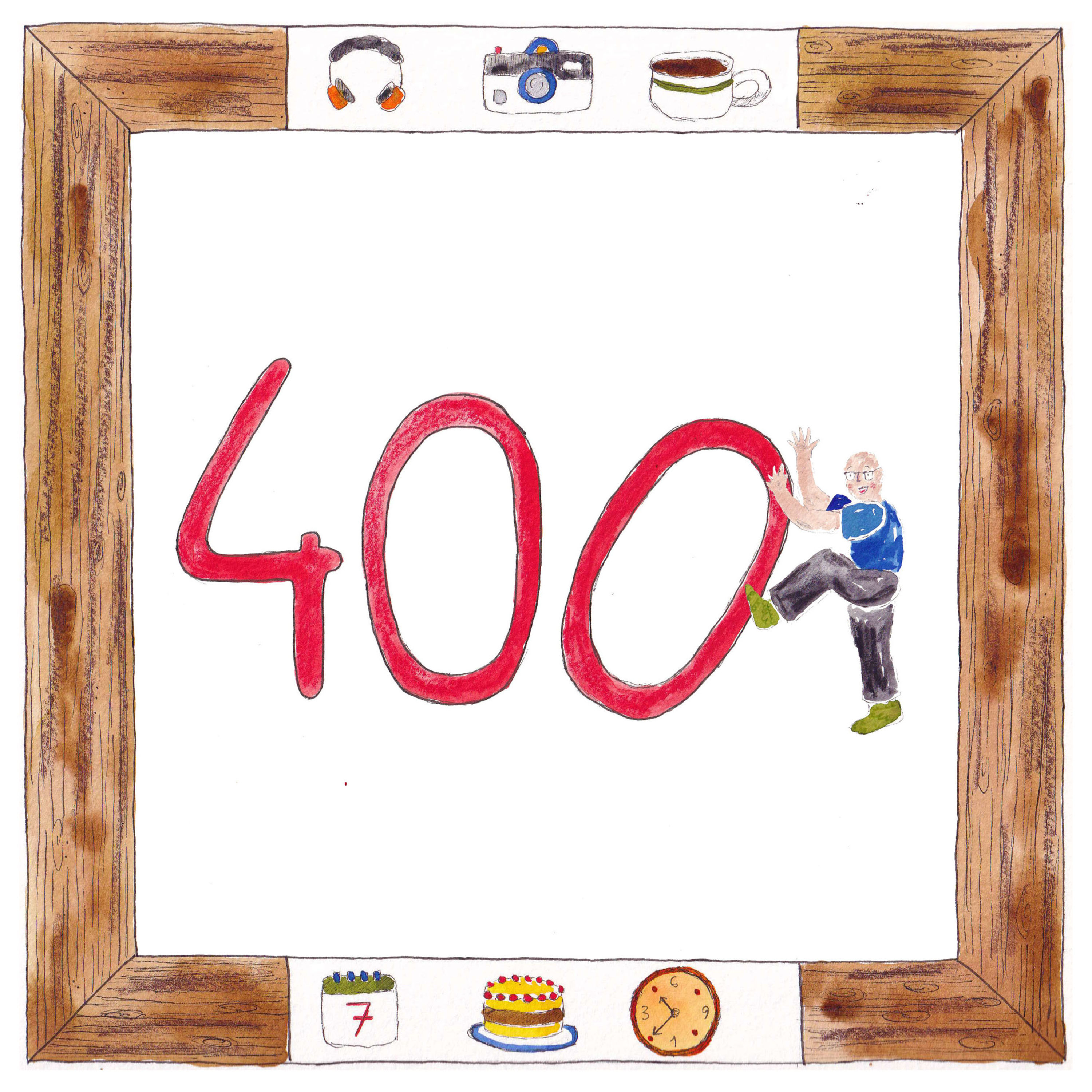 ⓦ 400 🥂 [ˈfiːɐ̯ˌhʊndɐt] Jubiläums- und Advents-Folge mit Kerzen, Keksen, Lichterkette und dem ganzen Team … Dankeschön 🙏
