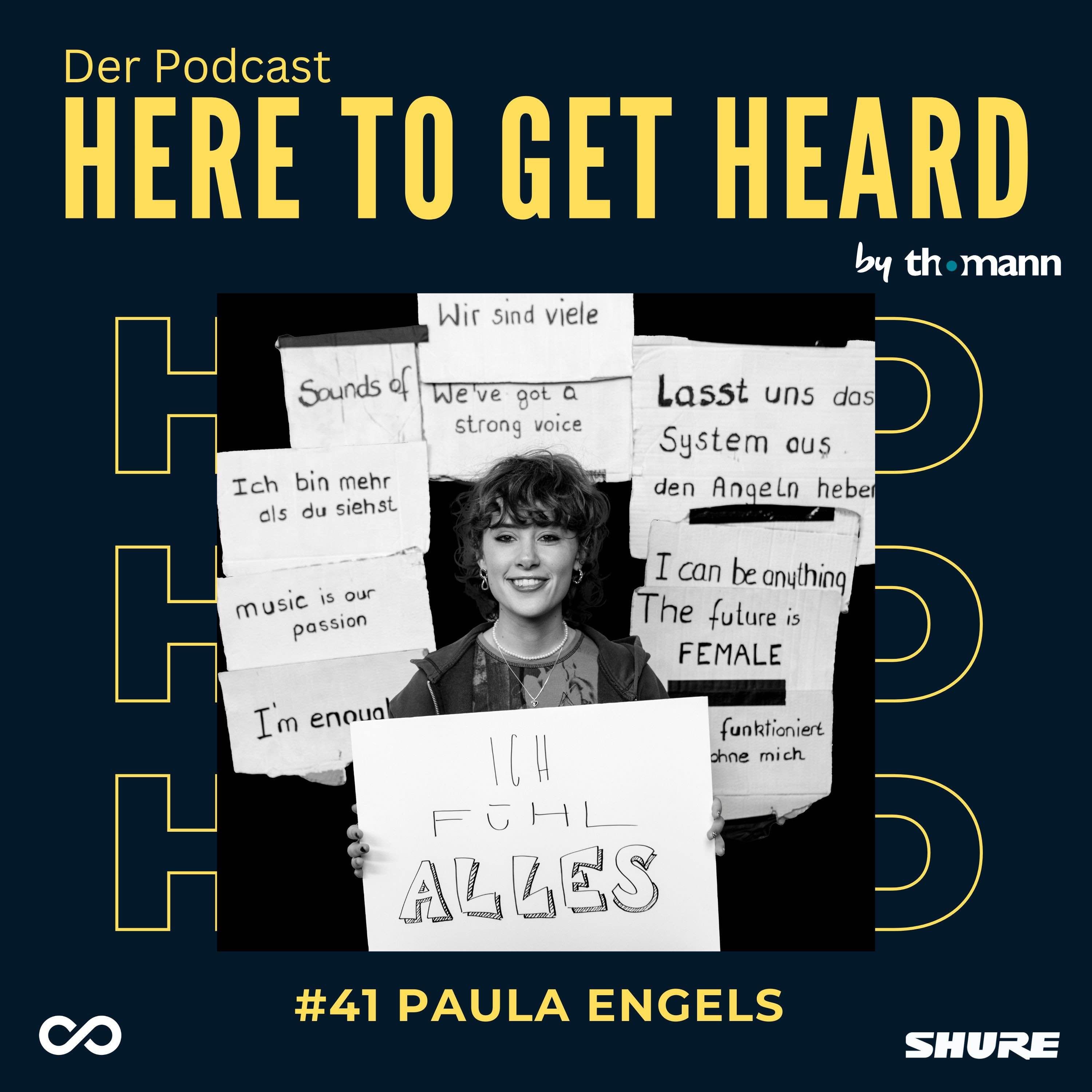 #41 Mit PAULA ENGELS übers Newcomerin-Sein, viel Fühlen und Struggeln mit dem Erwachsenwerden