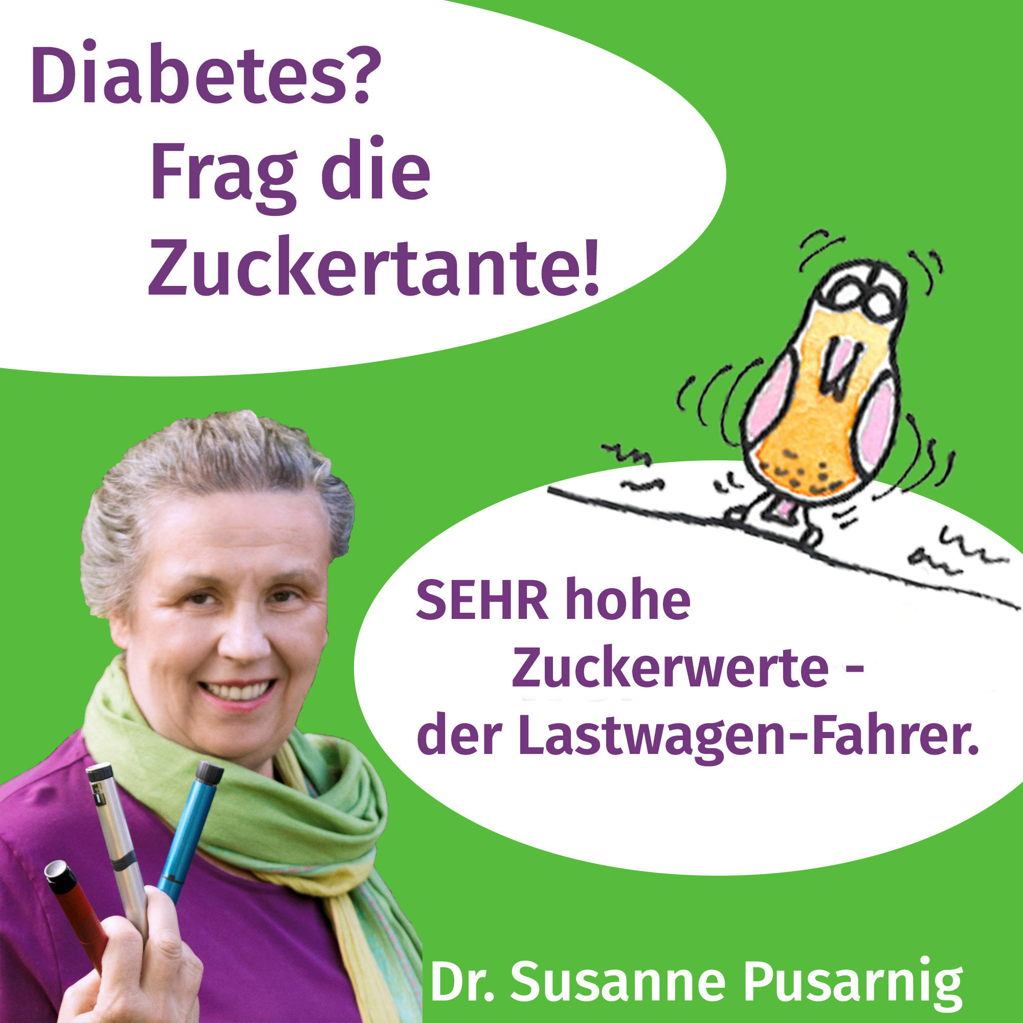 41 - SEHR hoher Blutzucker; der Lastwagenfahrer