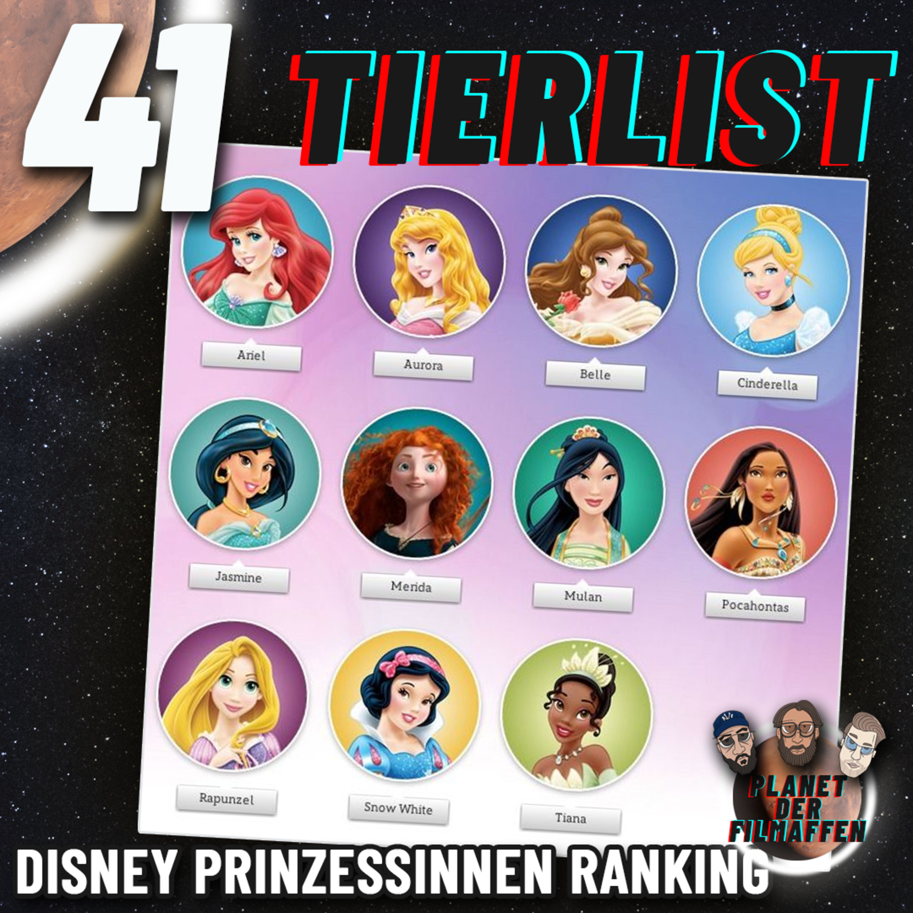 41 - TIERLIST Disney Prinzessinnen - Wir ranken sie alle!