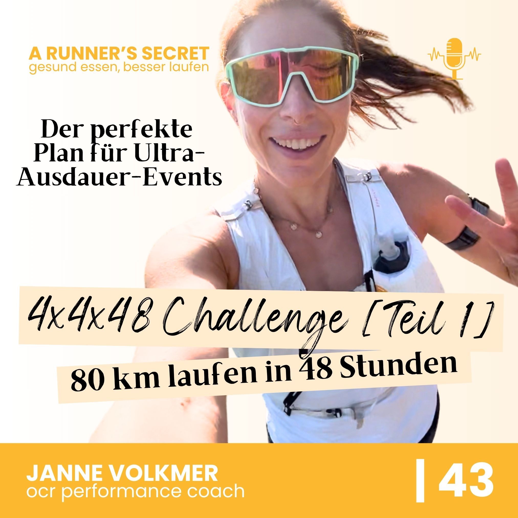 43 | 4x4x48-Challange: 80km laufen in 48h - Der Masterplan für Ultra-Lauf-Events