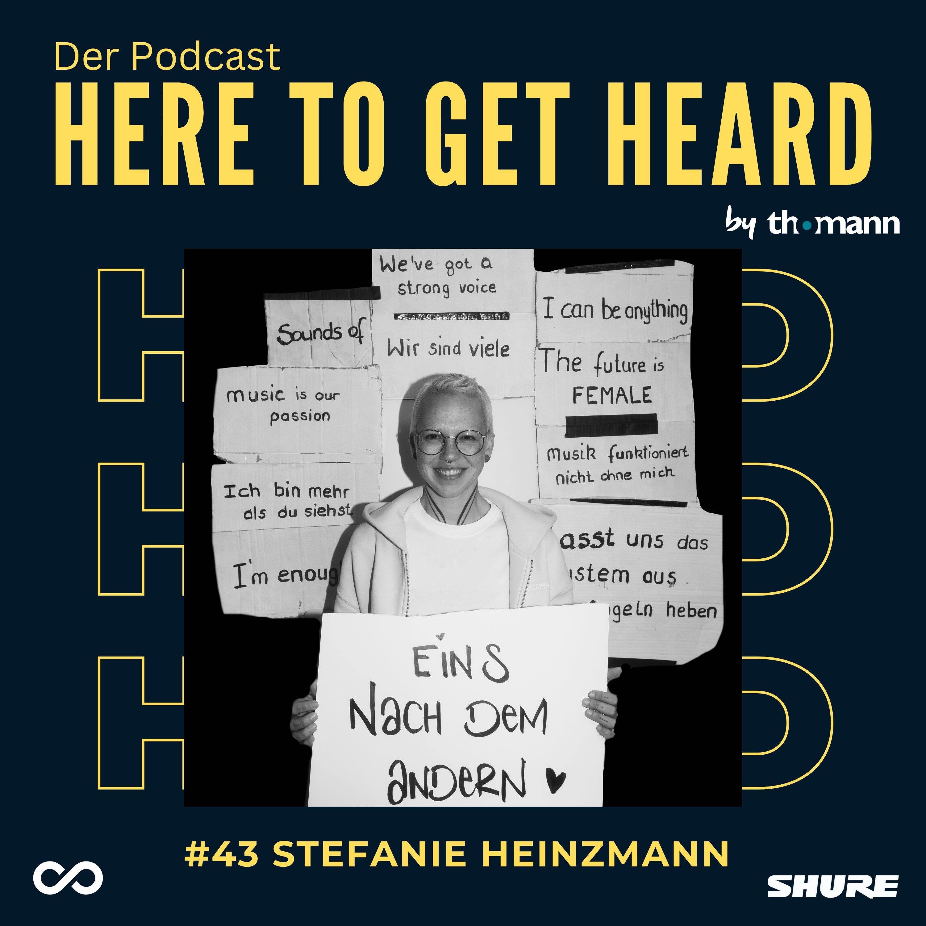 #43 Mit STEFANIE HEINZMANN über persönlichen Wachstum, die Kraft der Worte, Selbstfürsorge und ihre neue Single „Power“