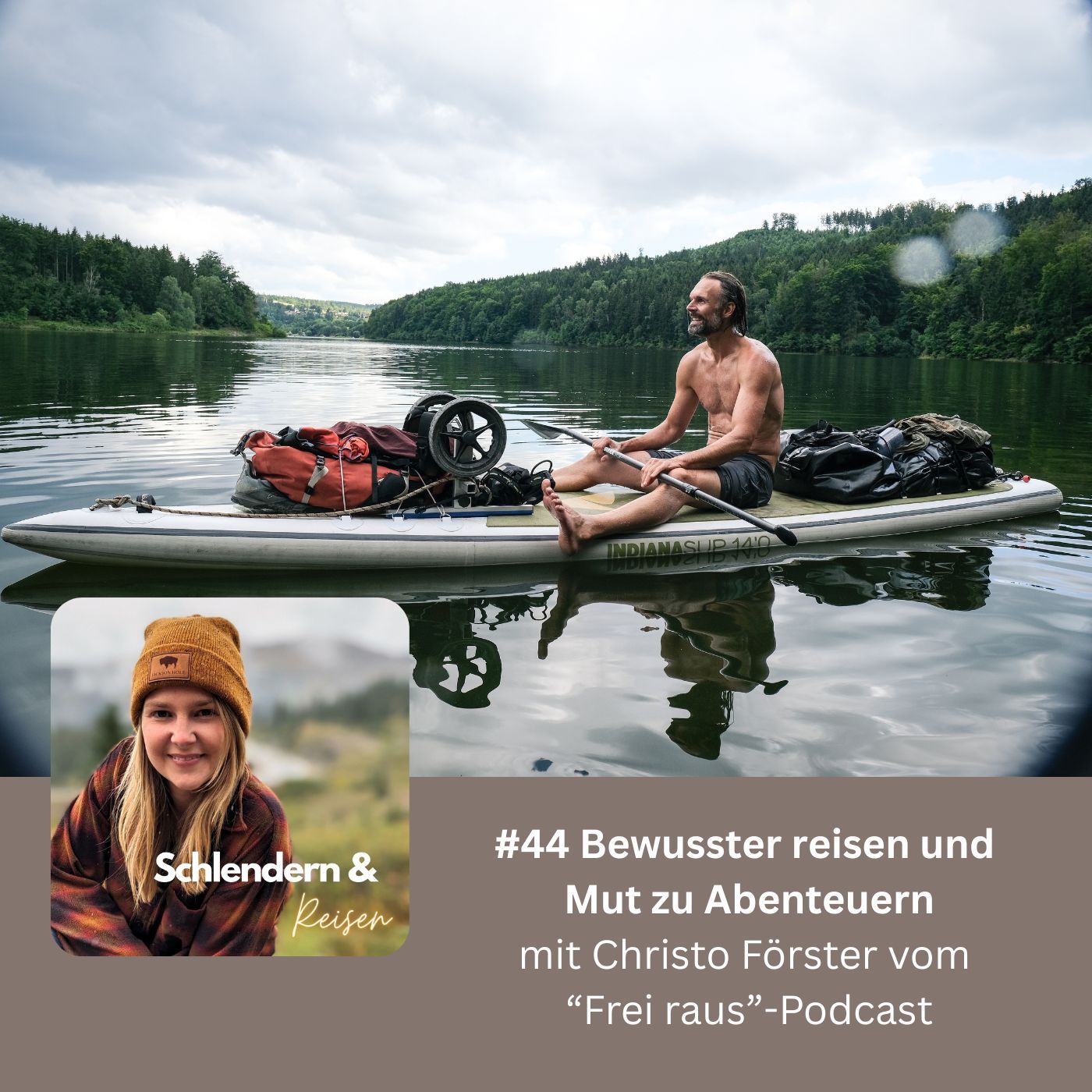 #44 Bewusster reisen und Mut zu Abenteuern - mit Christo Förster vom "Frei raus"-Podcast