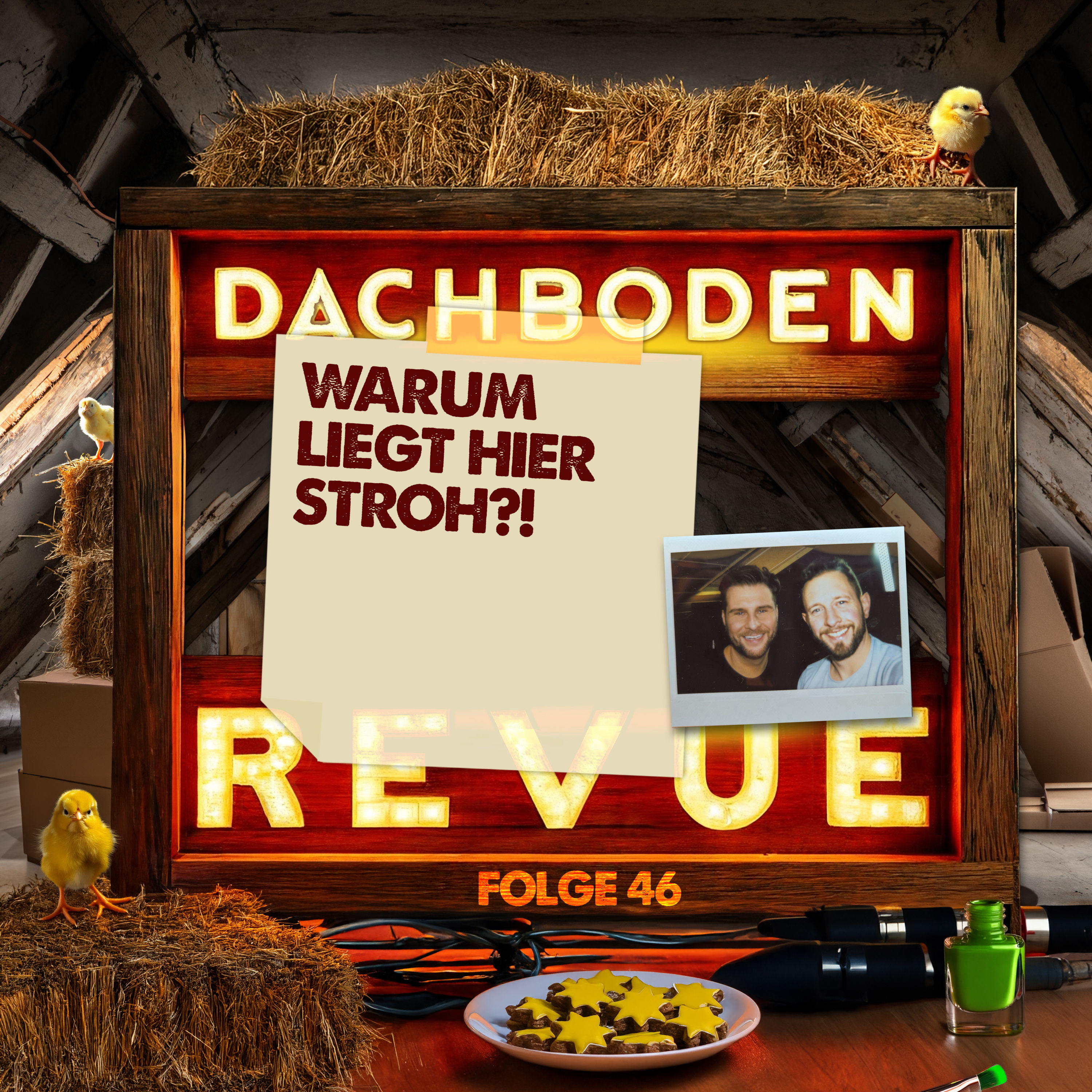 #46, Warum liegt hier Stroh?
