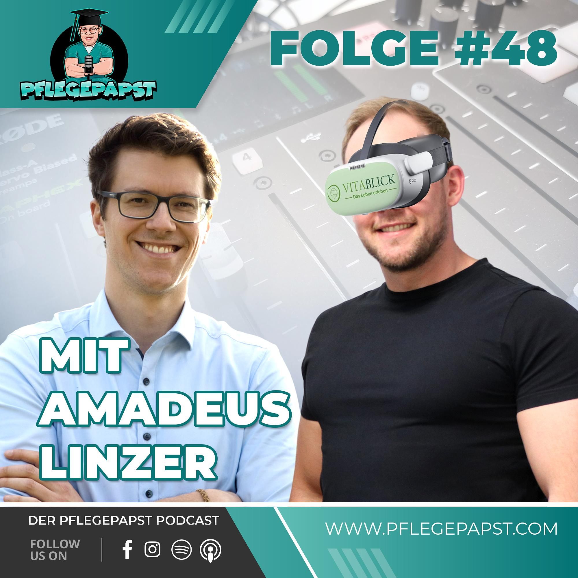 #48 Amadeus Linzer - Wie Bewohner mit virtuellen Reisen neue Welten entdecken!
