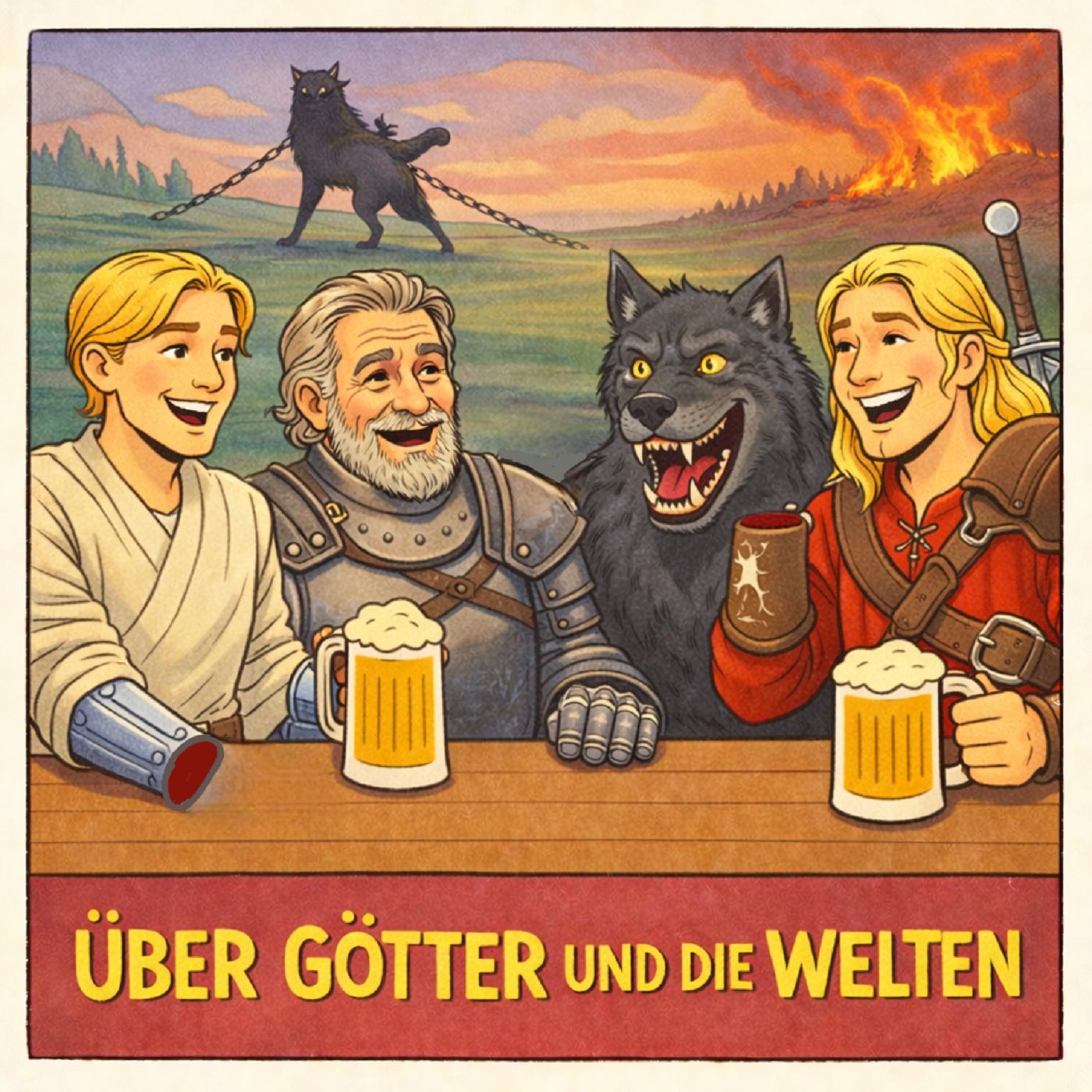 48 Tyr, die rechte Hand und der Fenriswolf