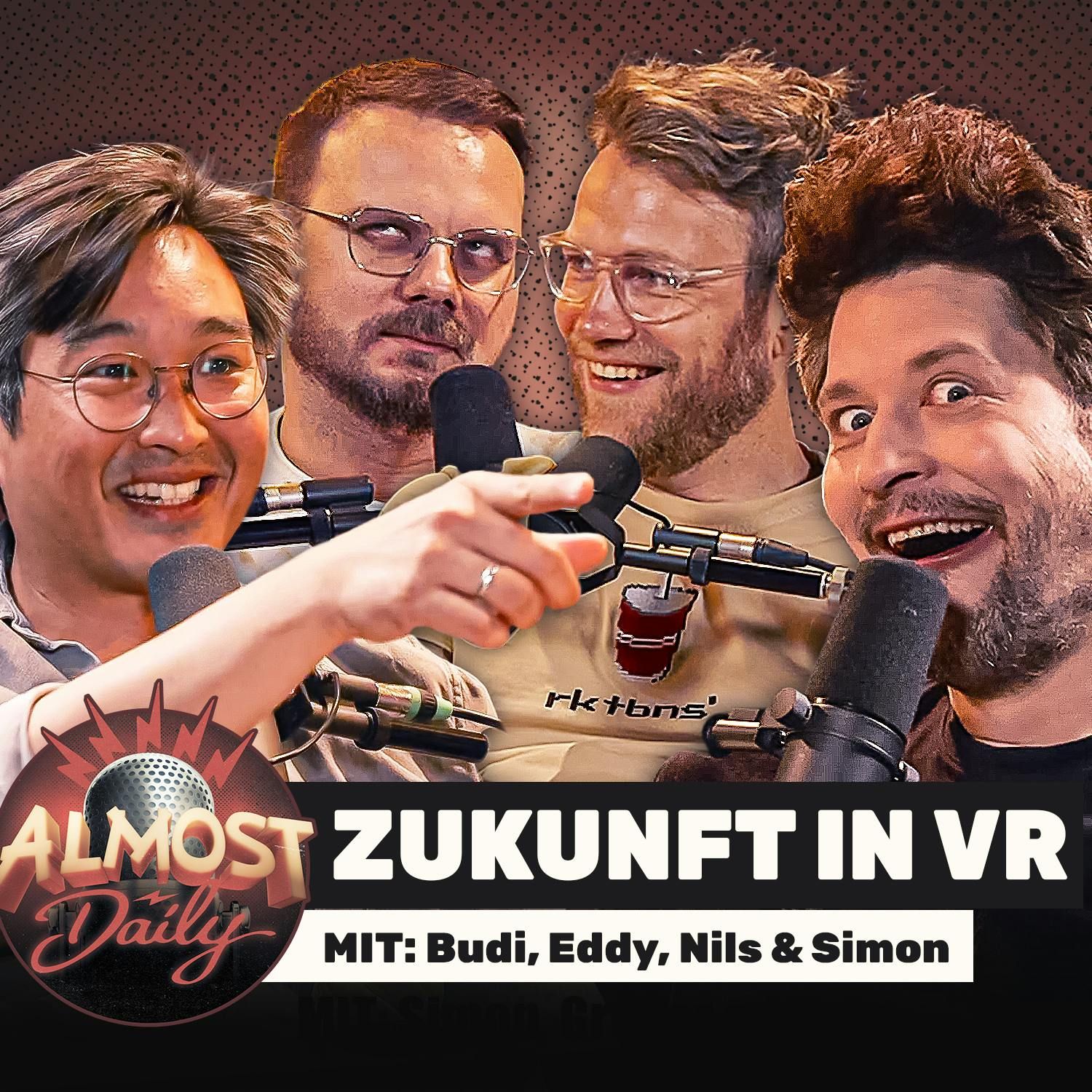 #485 | ZUKUNFT IN VR mit Budi, Eddy, Nils & Simon