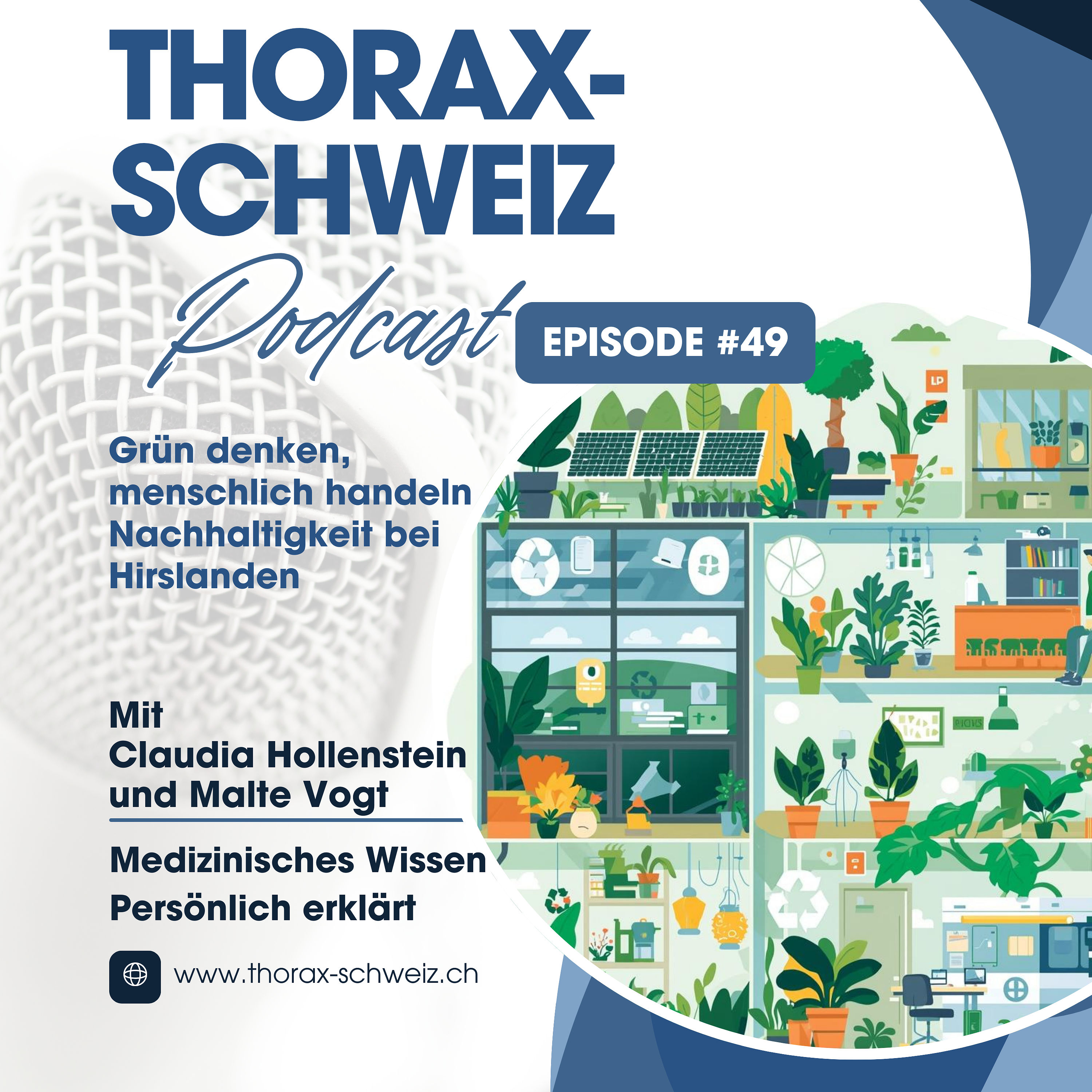#49 Grün denken, menschlich handeln – Nachhaltigkeit bei Hirslanden