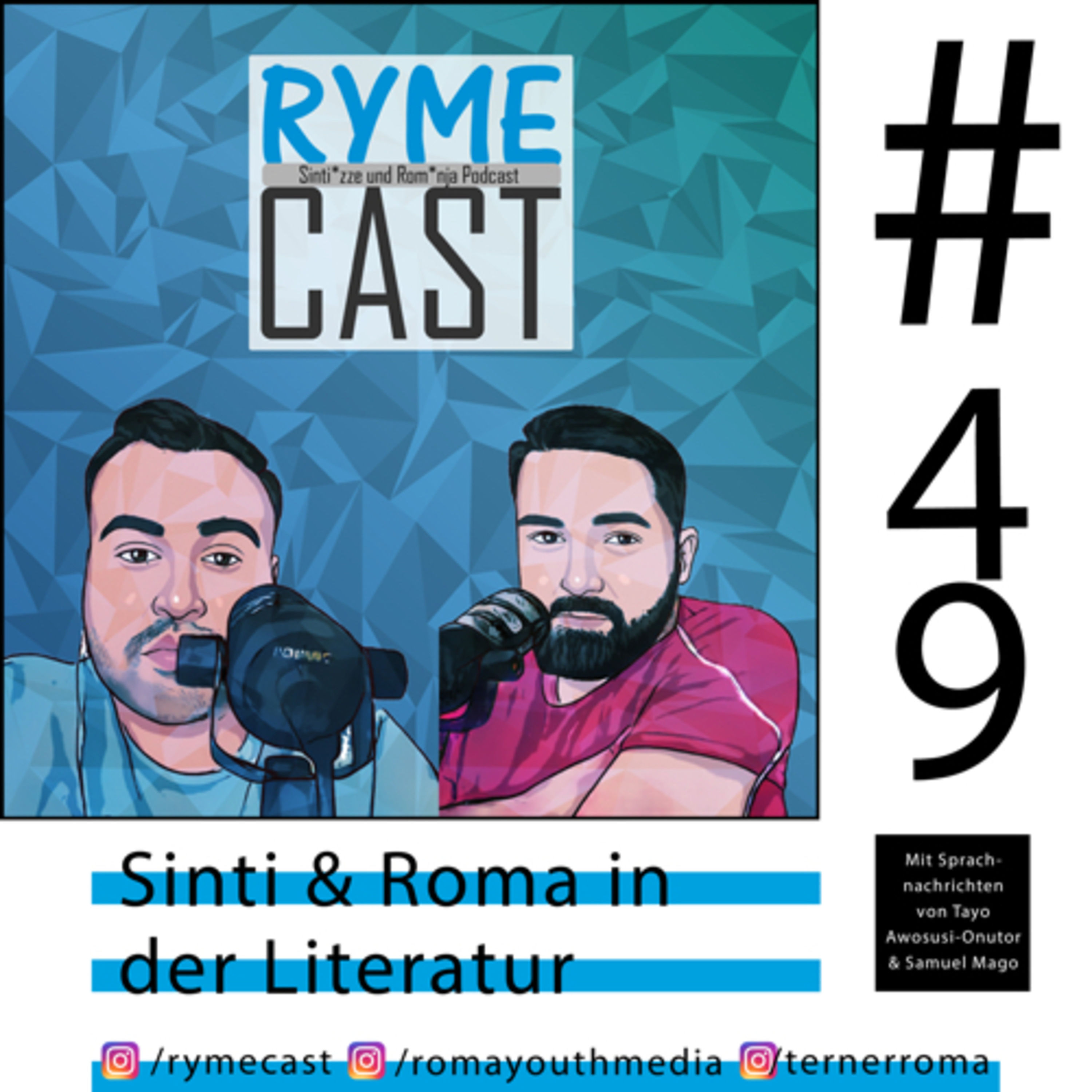 #49 Sinti & Roma in der Literatur (Mit Sprachnachrichten von Tayo Awosusi-Onutor & Samuel Mago)