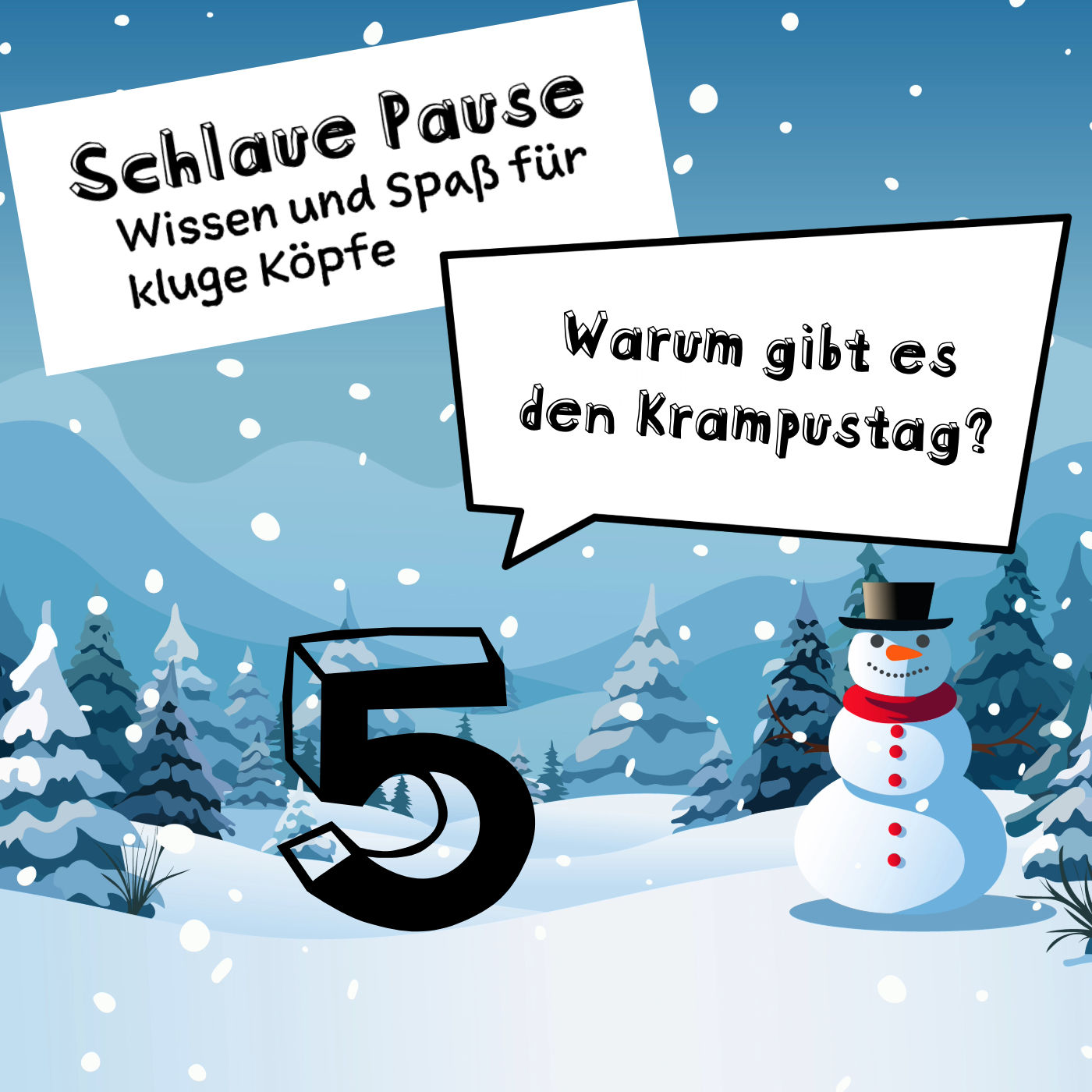 5. Adventtürchen: Warum gibt es den Krampustag?
