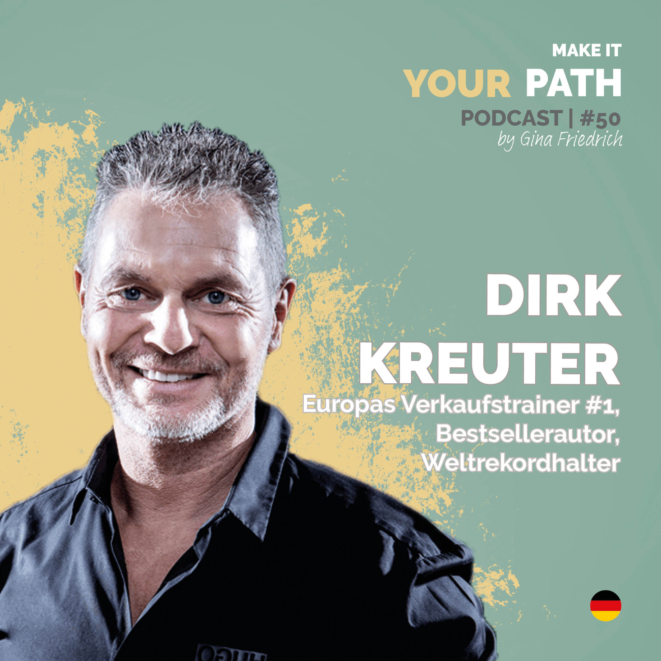 #50 Dirk Kreuter | Die Meisten verschieben ihr Leben auf die Zukunft – ich lebe heute eines, das mich glücklich macht