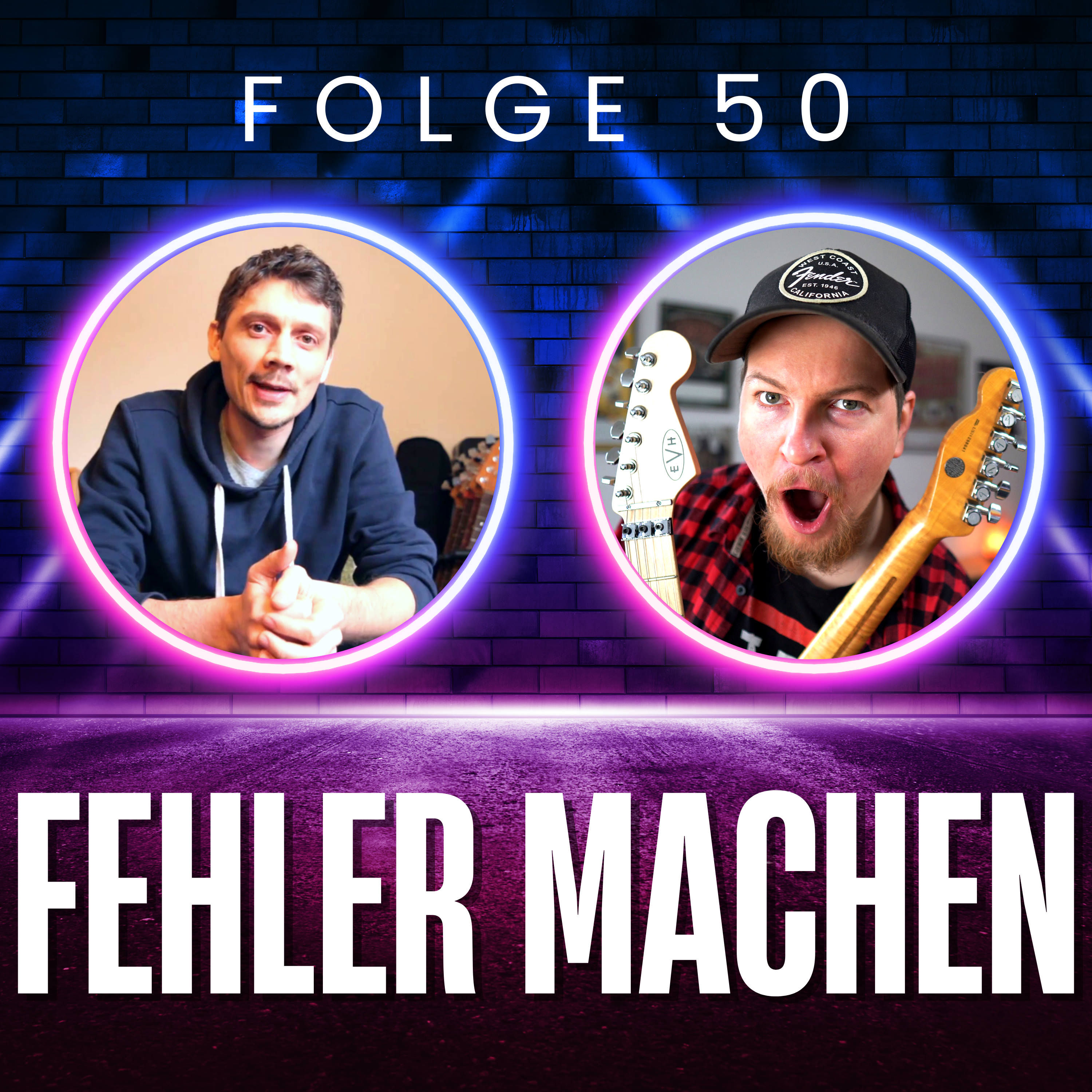 50. Fehler machen zu Hause und auf der Bühne