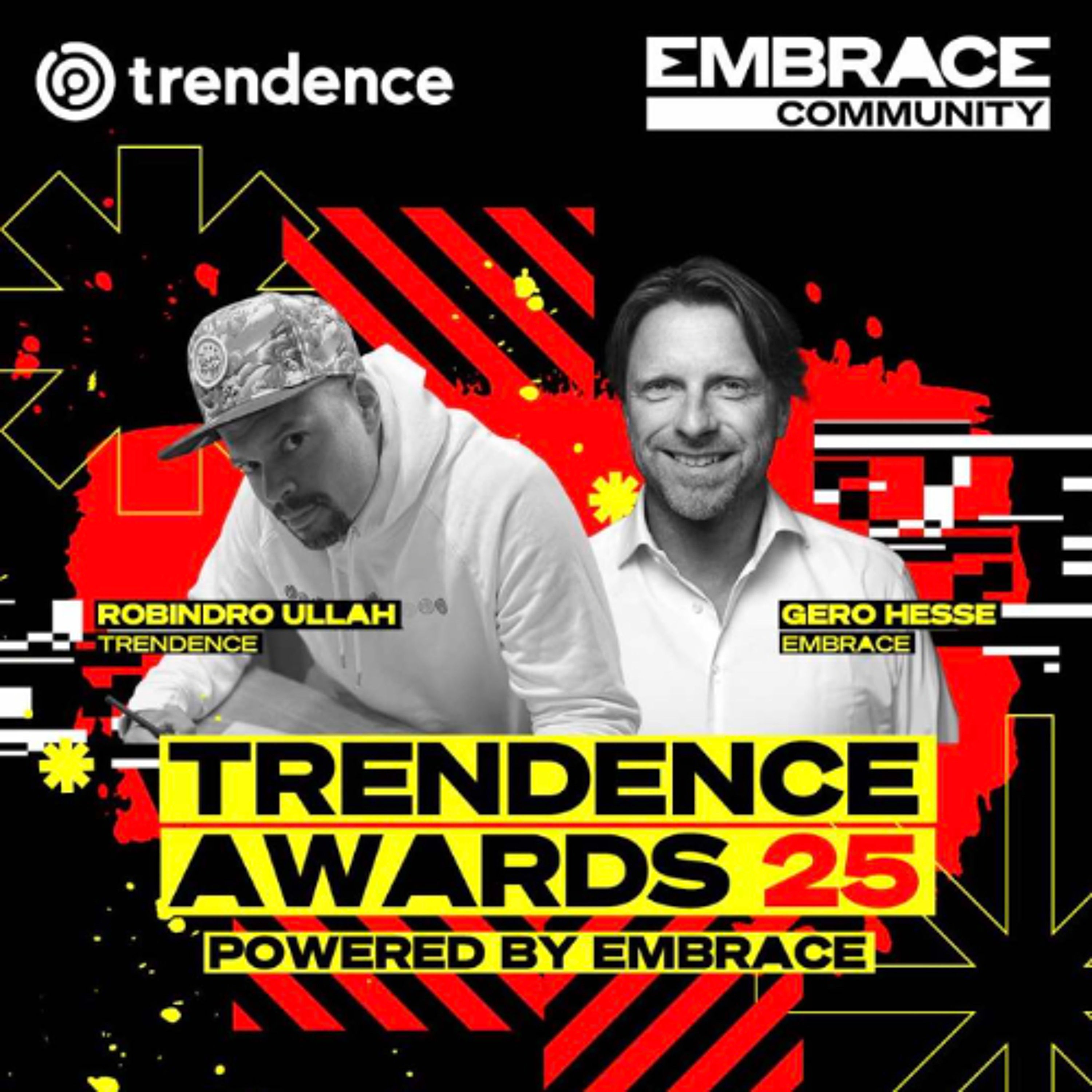 #502 mit ROBINDRO ULLAH zu den TRENDENCE Awards powered by EMBRACE
