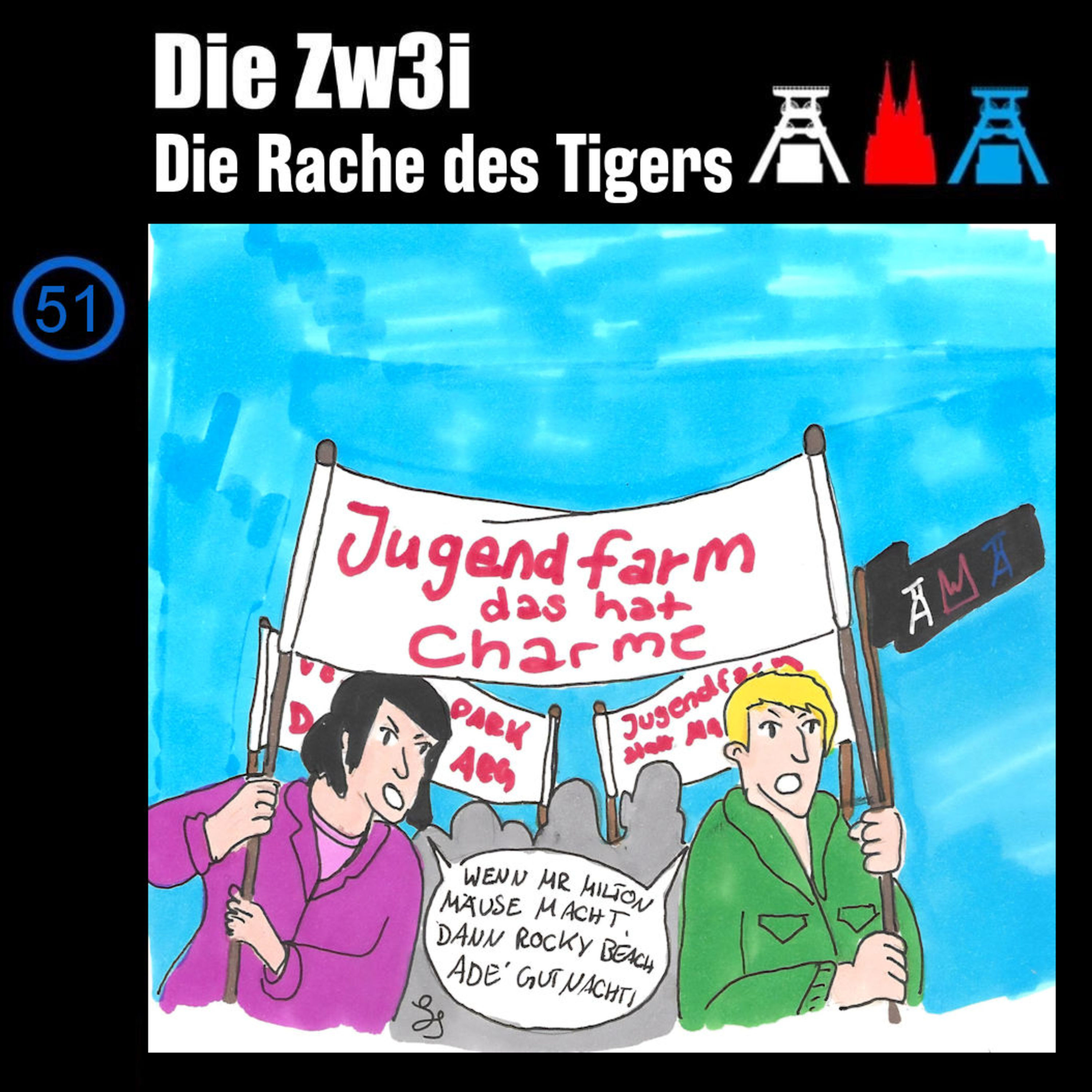 #51 - Die drei ??? - Die Rache des Tigers