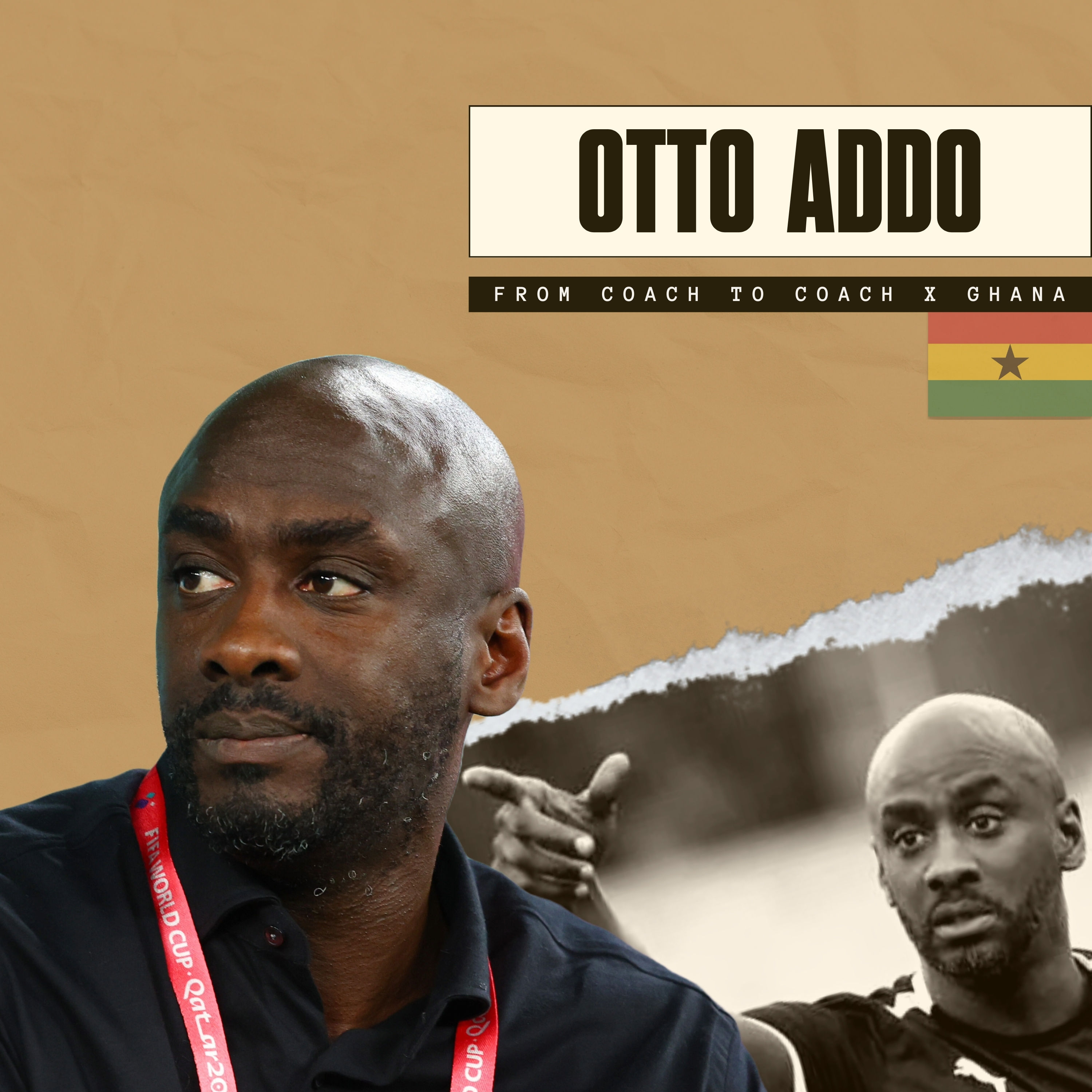 #51 - Otto Addo (Ghana): WM-Trainer, Taktiktüftler. Identifikationsfigur!