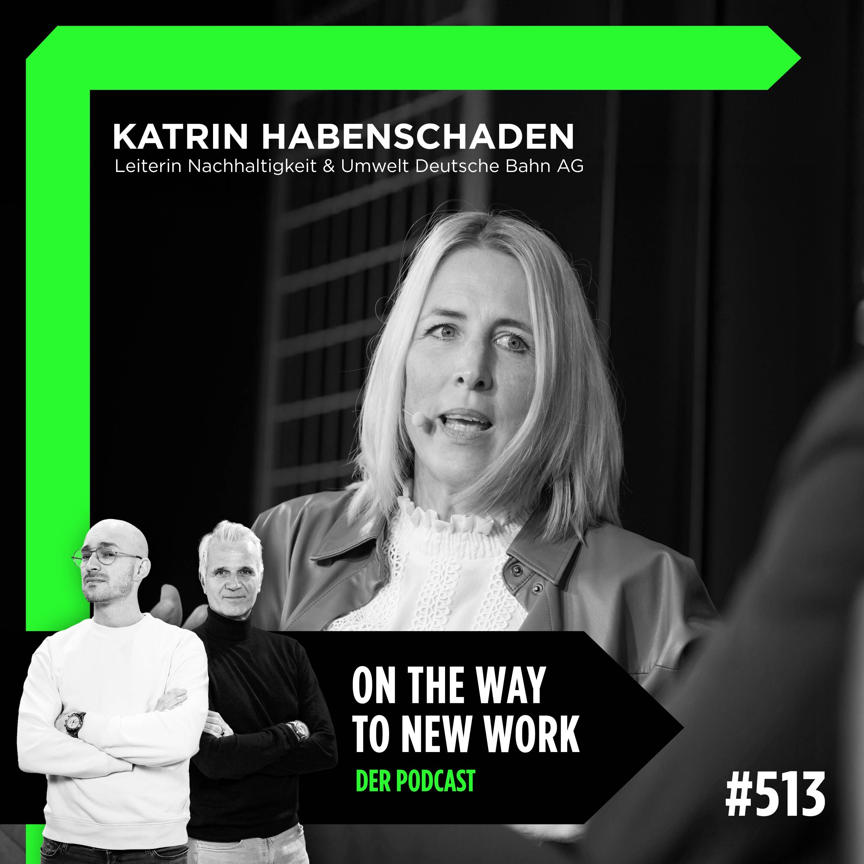#513 Katrin Habenschaden | Leiterin Nachhaltigkeit & Umwelt Deutsche Bahn AG