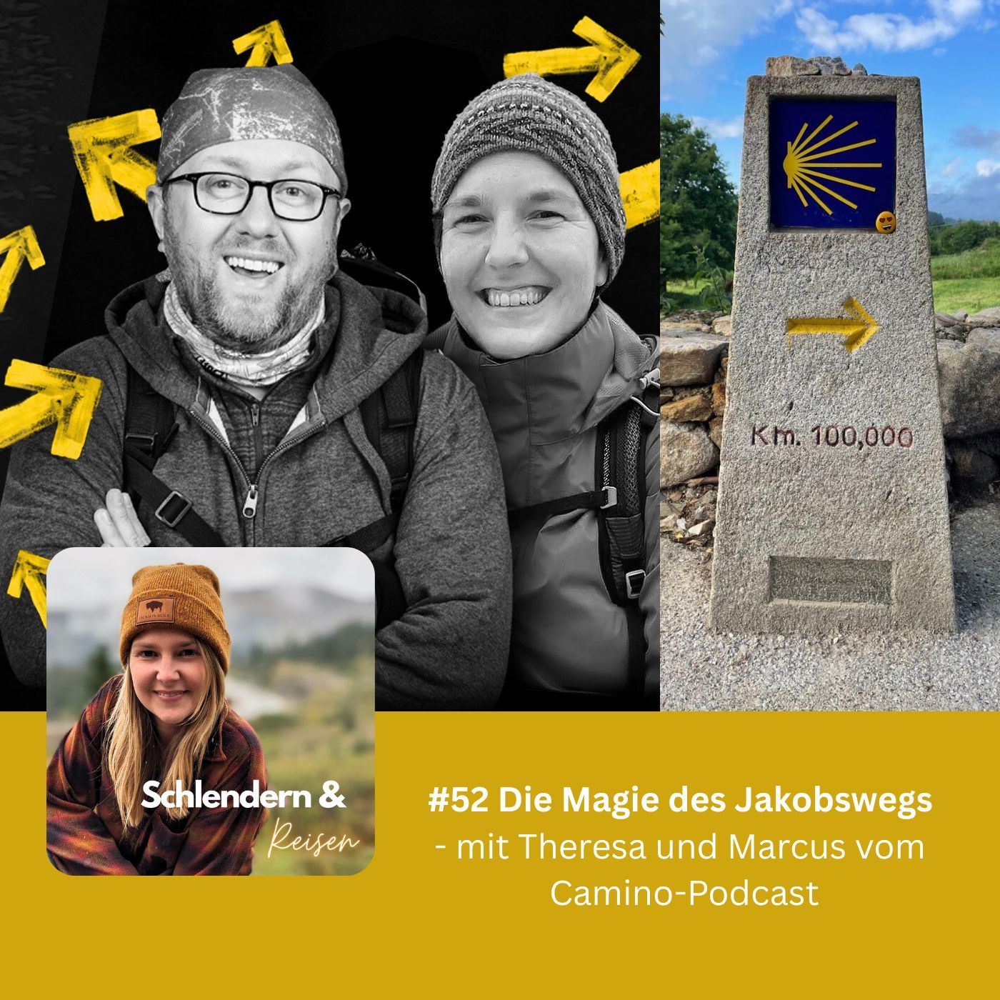 #52 Die Magie des Jakobswegs - mit Theresa und Marcus vom Camino-Podcast