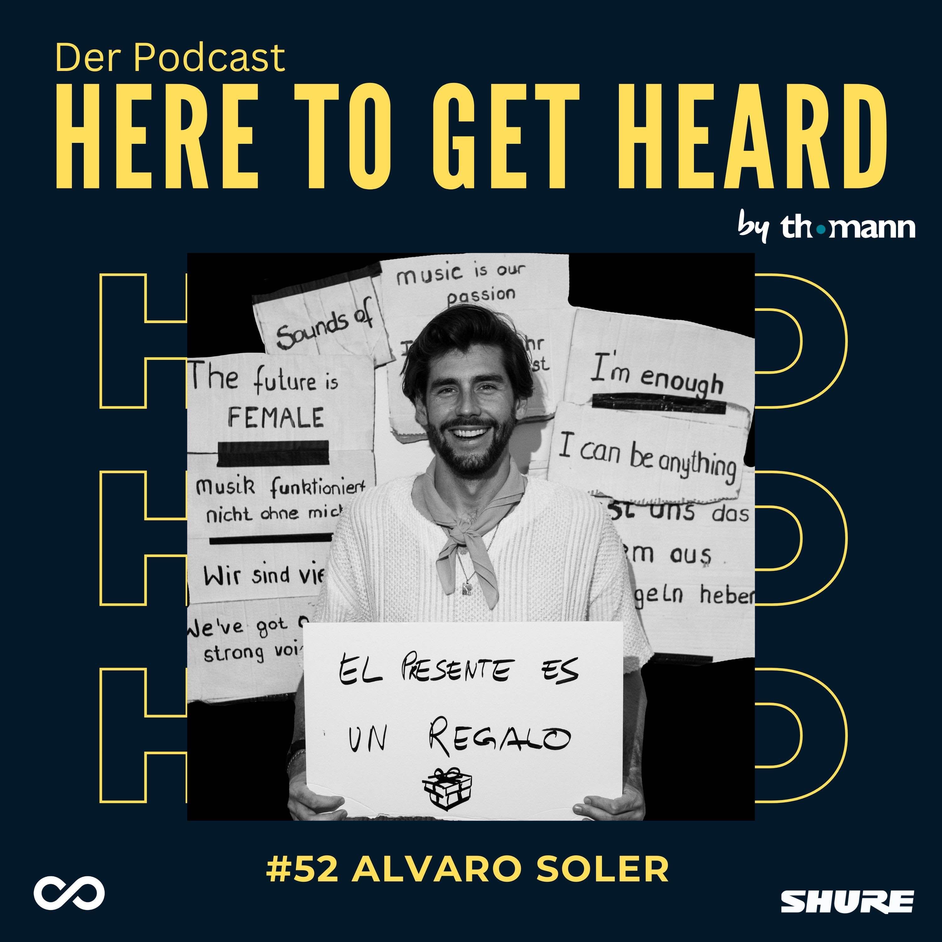 #52 Mit ALVARO SOLER über sein neues Album „El Camino“, Karaoke-Bars, Feminismus, Jennifer Lopez und Neugierde